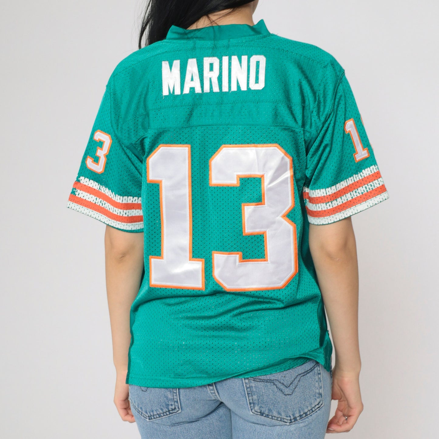 Mitchell & Ness Dan Marino #13 Miami Dolphins 1994 Jersey Green Kids Large