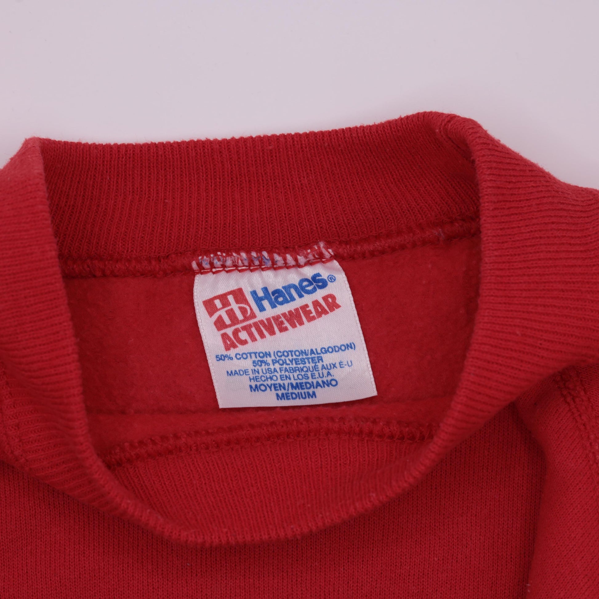 90s Gatlinburg Tennessee Sweatshirt Red Crewneck Great Smoky Mountains Graphic Medium