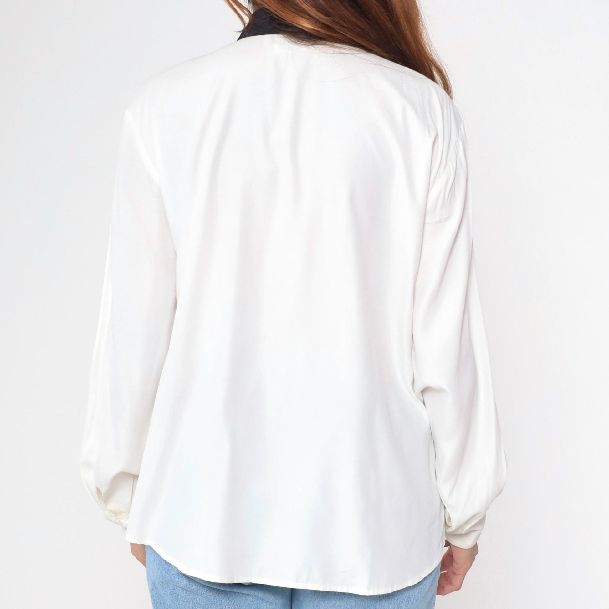 90s Trés Paquette Geometric Gold Metallic Button Up Blouse Large L