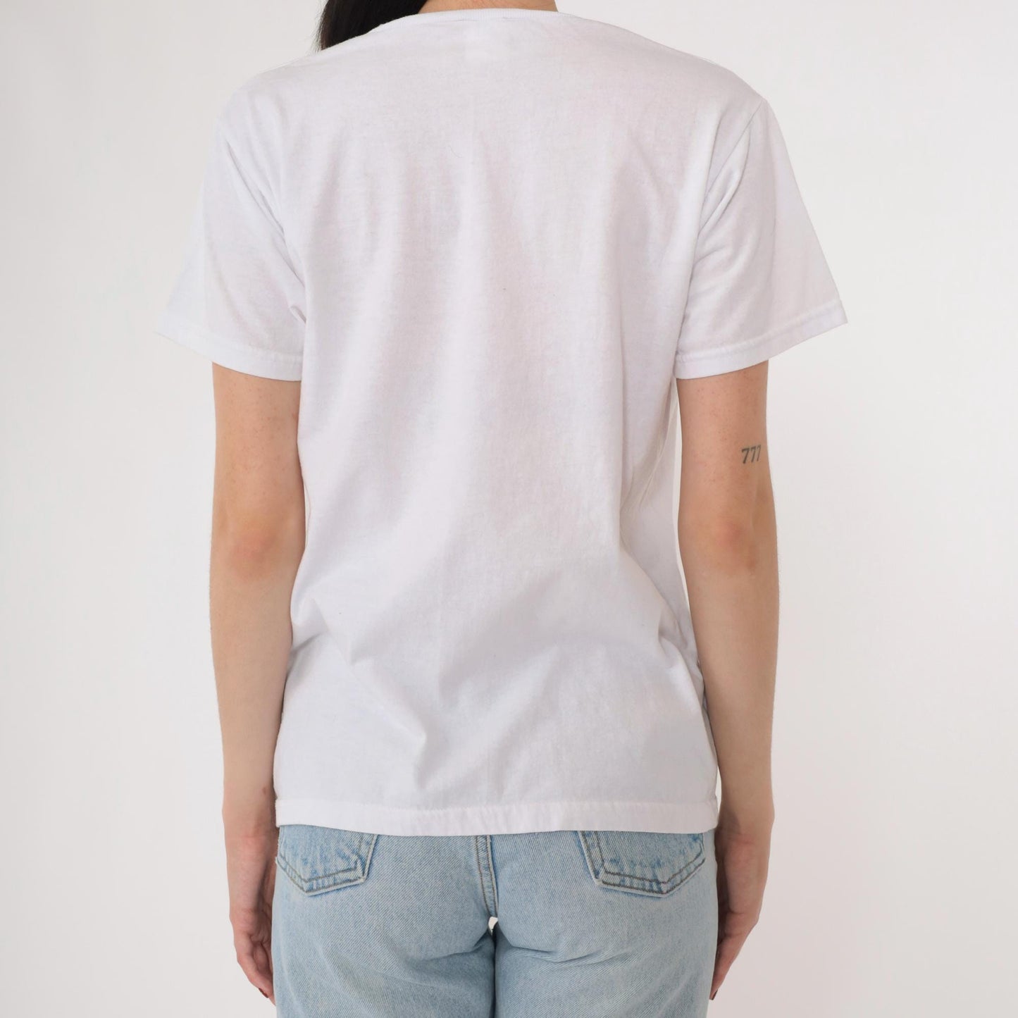 90s Acapulco Mexico Dolphin Nautical Graphic T-Shirt White Medium