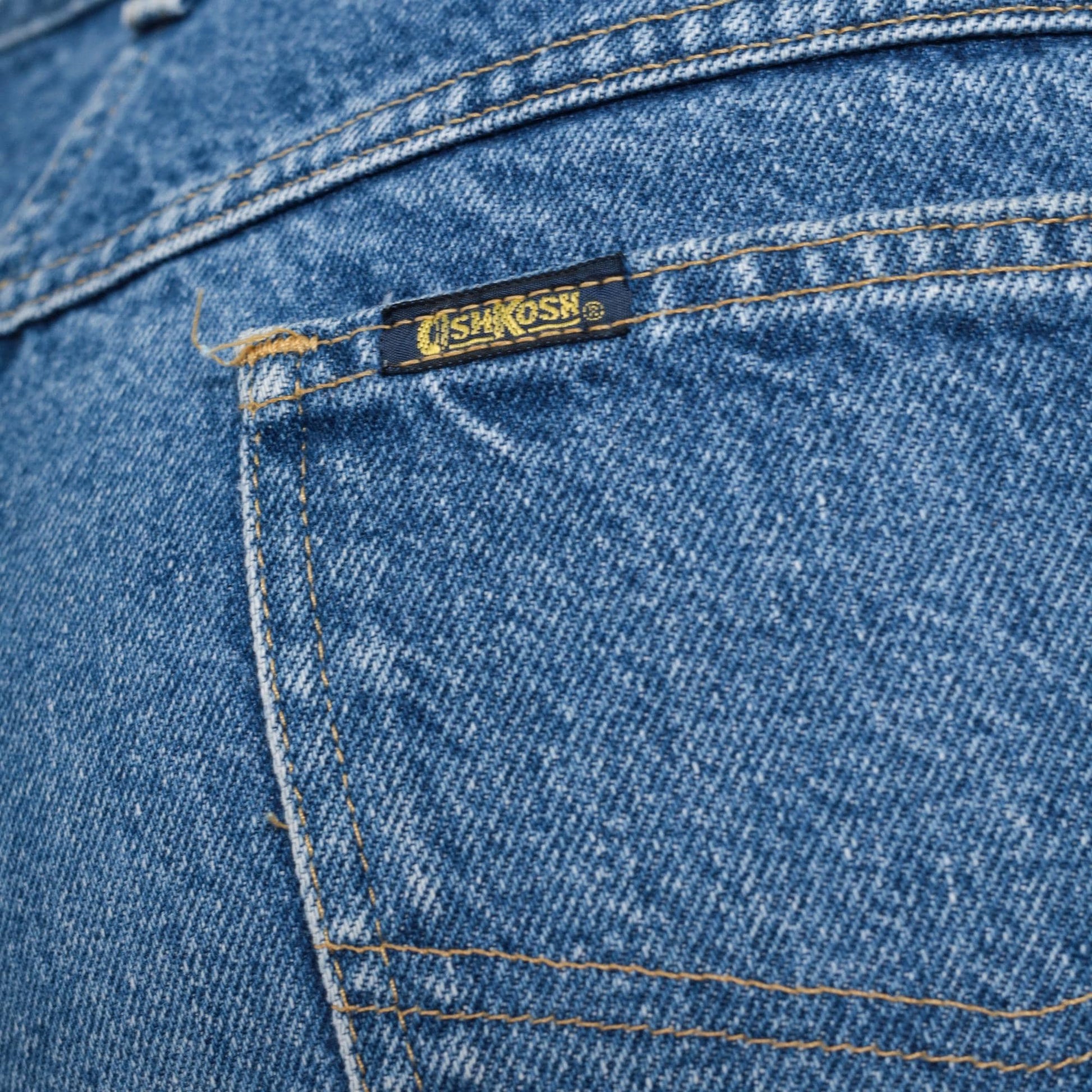 90s OshKosh Straight Leg Jeans High Rise Blue Denim Medium