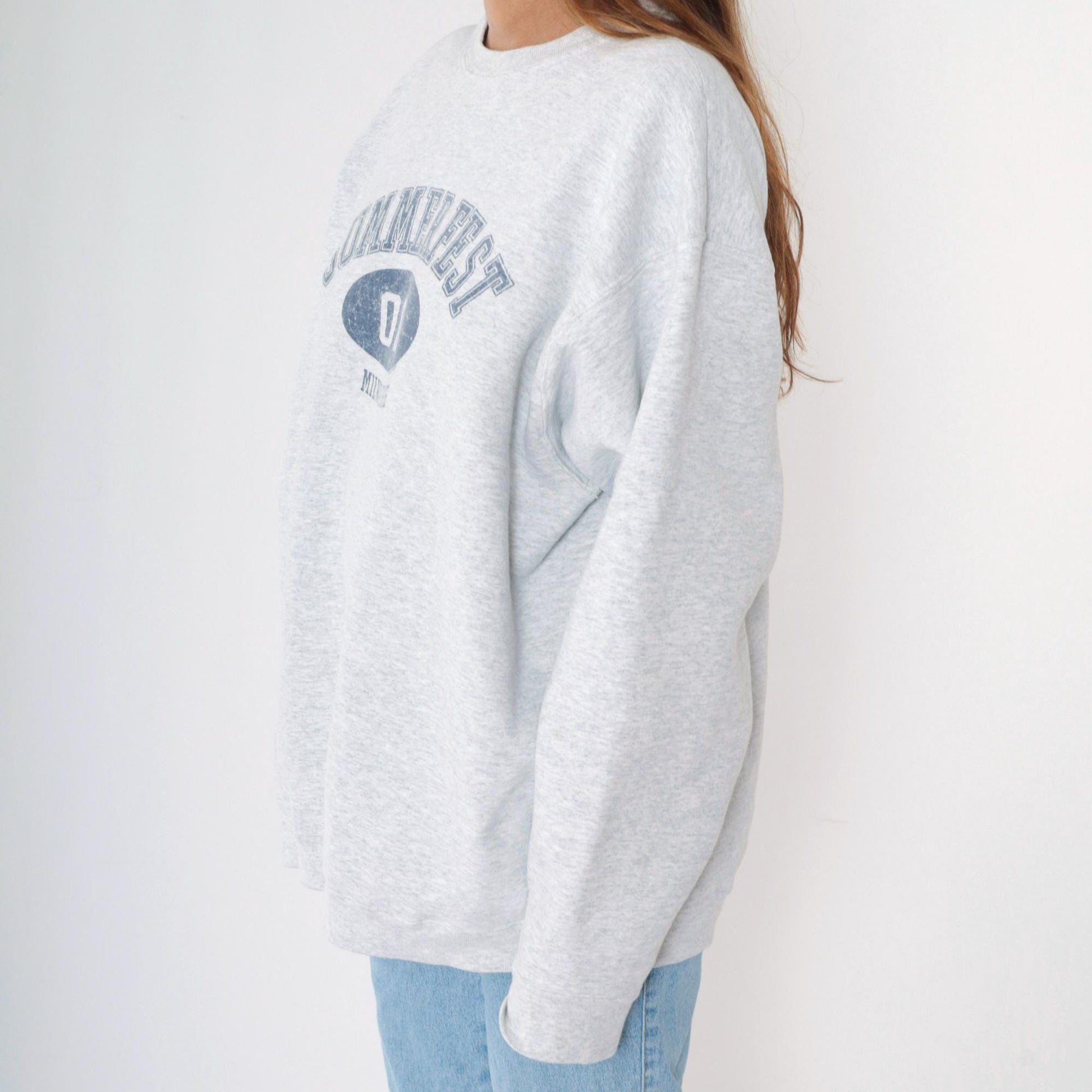 2000 Summerfest Milwaukee Music Festival Sweatshirt Grey Graphic XXL
