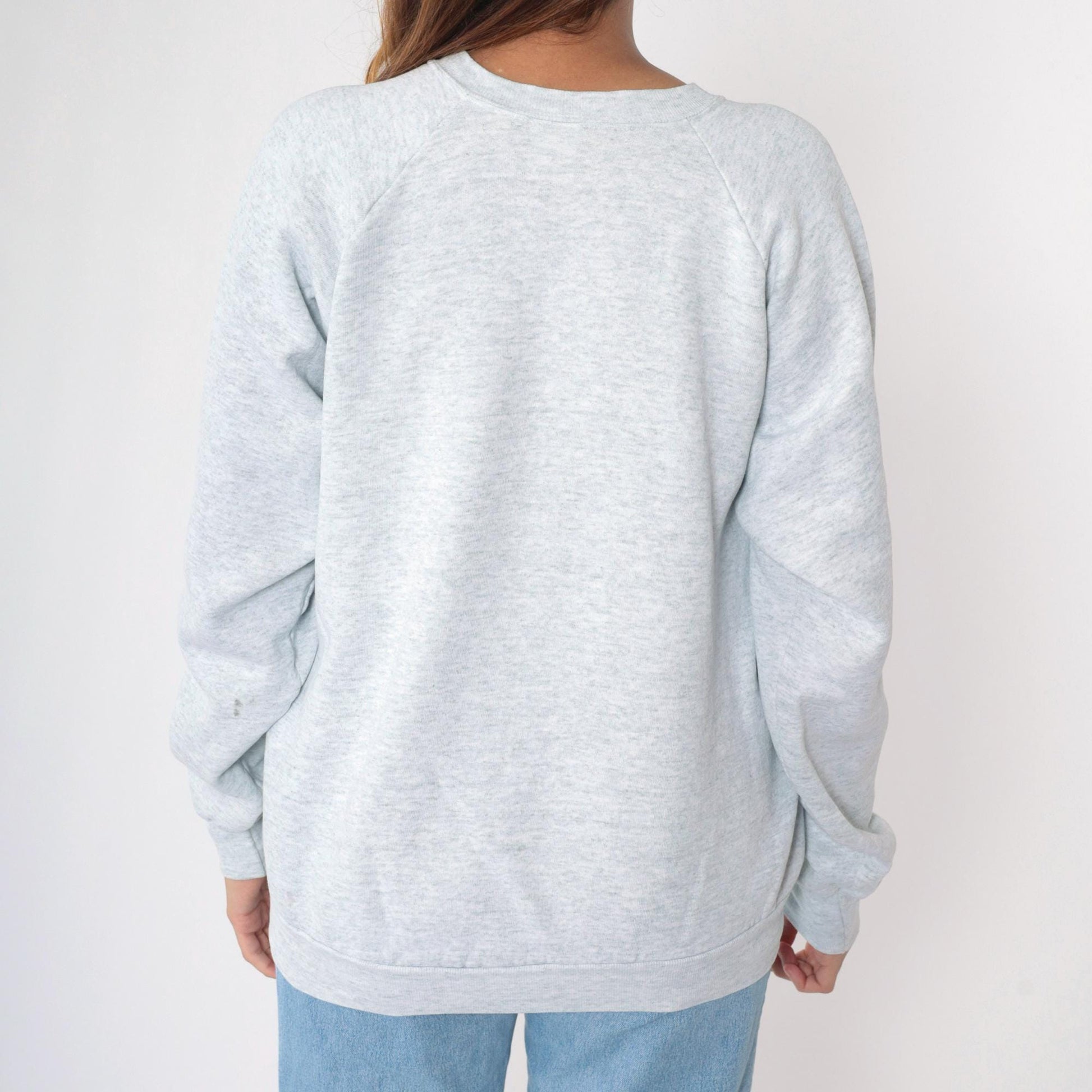 90s Branson Missouri Gnome Graphic Sweatshirt Heather Grey Crewneck Extra Large