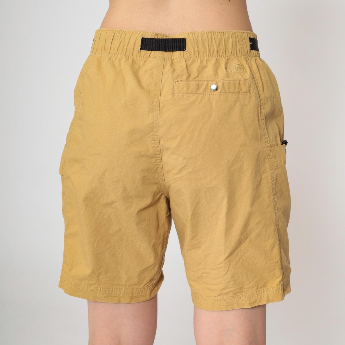 The North Face Cargo Shorts Tan Ripstop High Waisted Men's Small