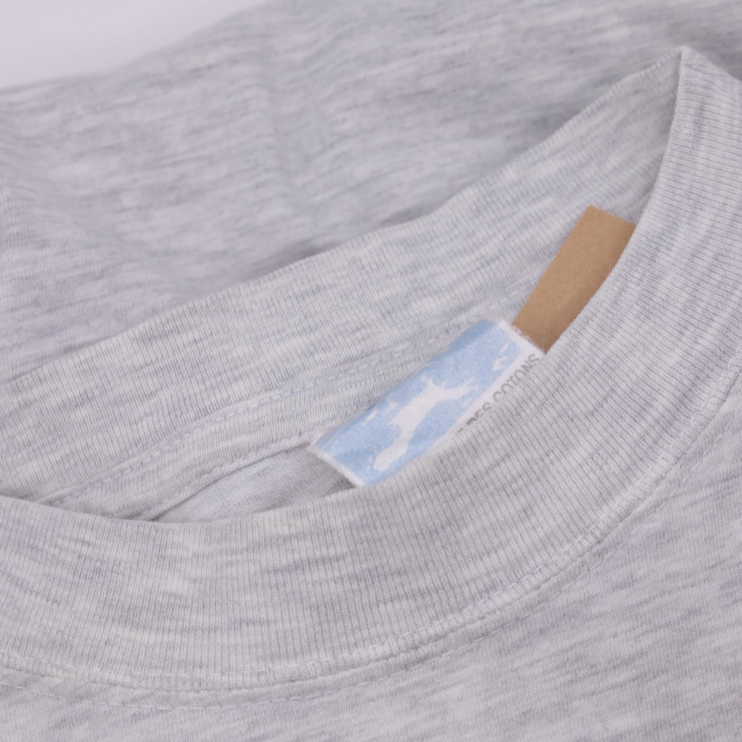 90s Martinique Embroidered Anchor Graphic Tee Grey Crewneck Medium M
