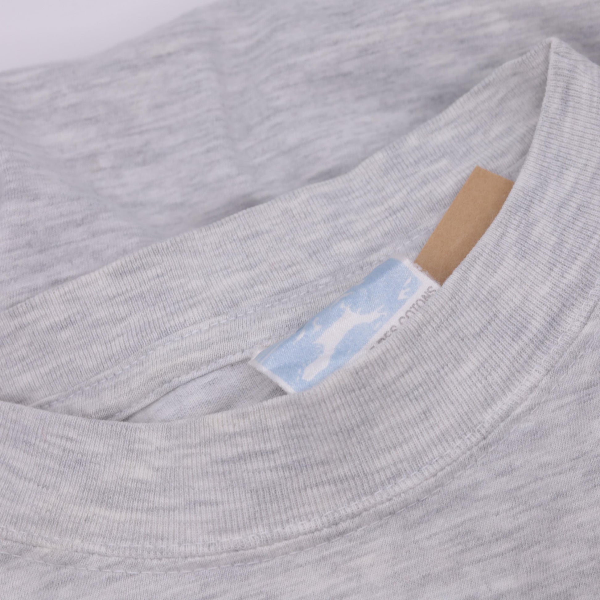 90s Martinique Embroidered Anchor Graphic Tee Grey Crewneck Medium M
