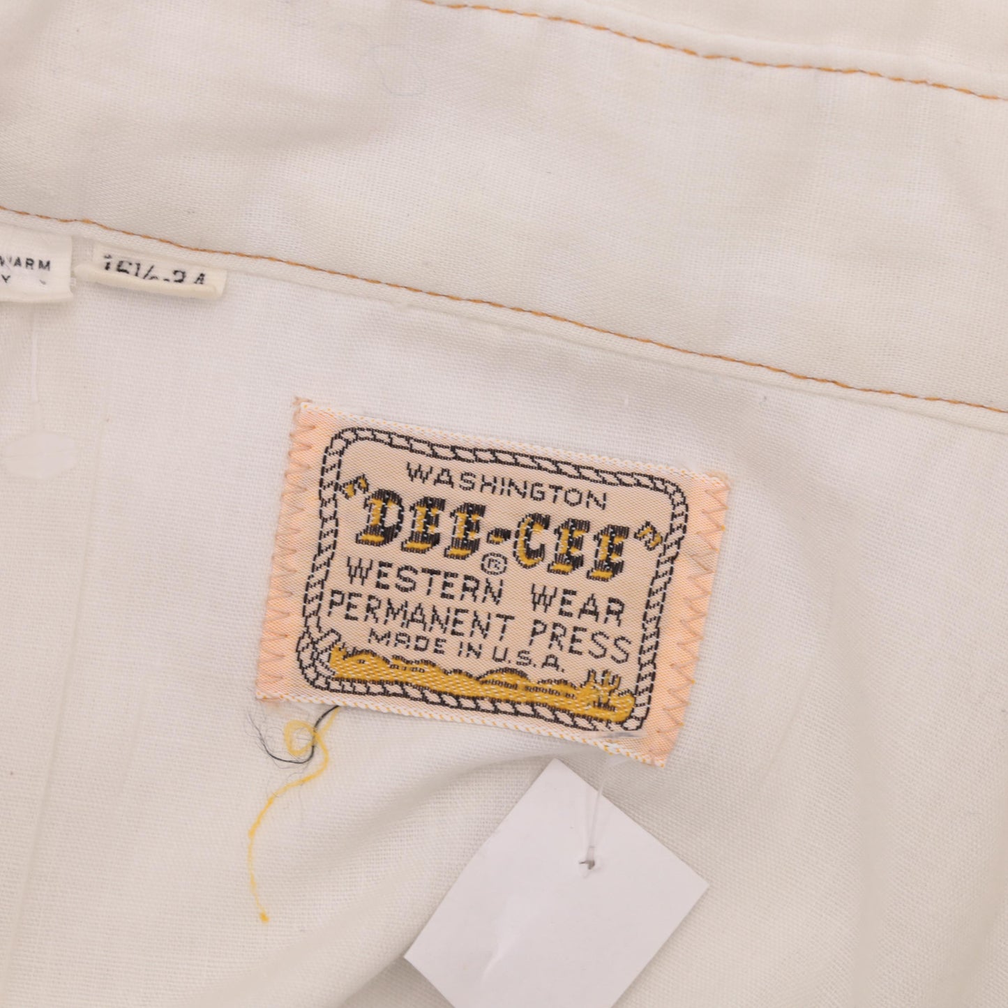 70s Dee-Cee Western Shirt Hand-Painted Fly Fishing Scene Pearl Snap Large L