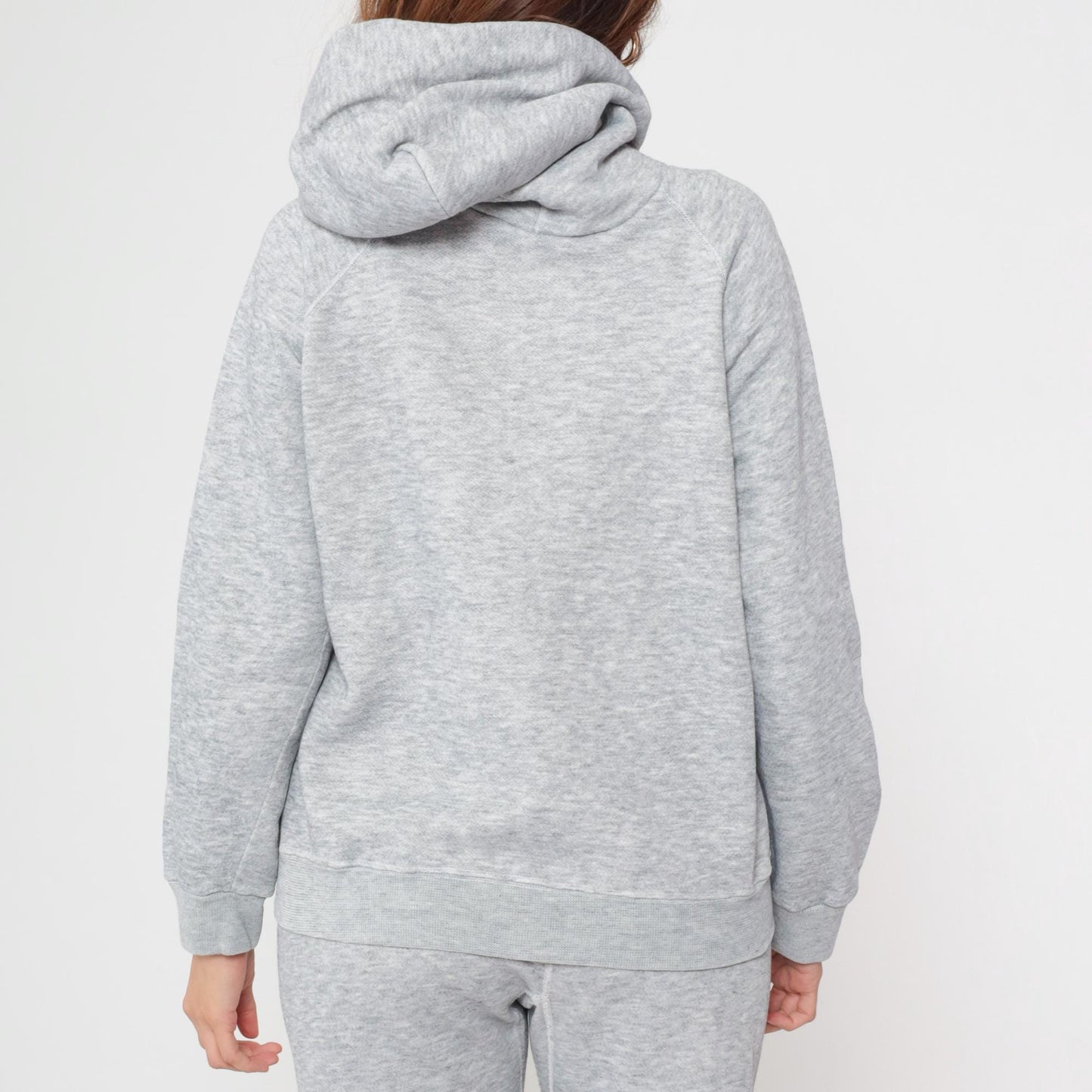 80s Track & Court Heather Gray Sweatsuit Hoodie Joggers Two-Piece Medium M