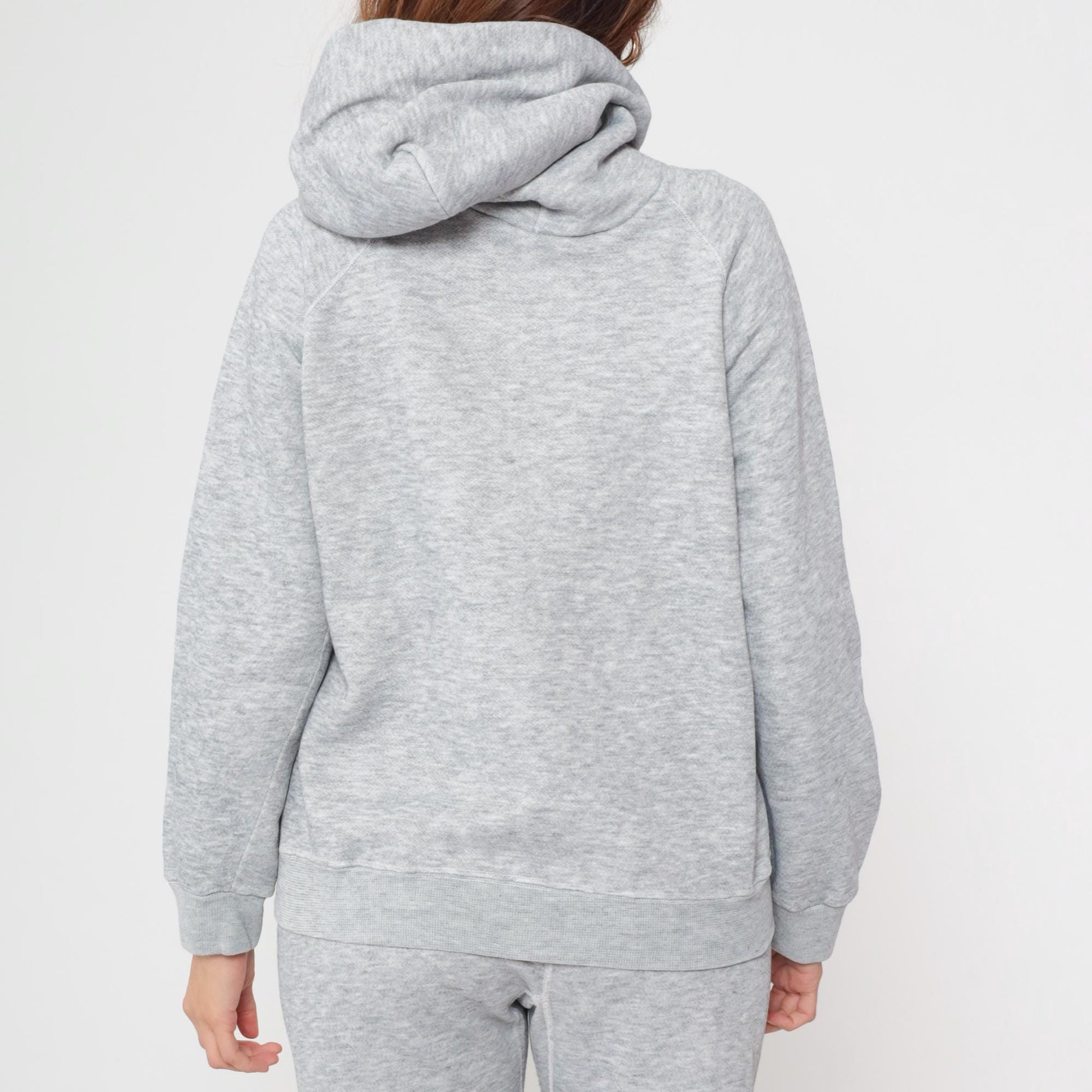 80s Track & Court Heather Gray Sweatsuit Hoodie Joggers Two-Piece Medium M