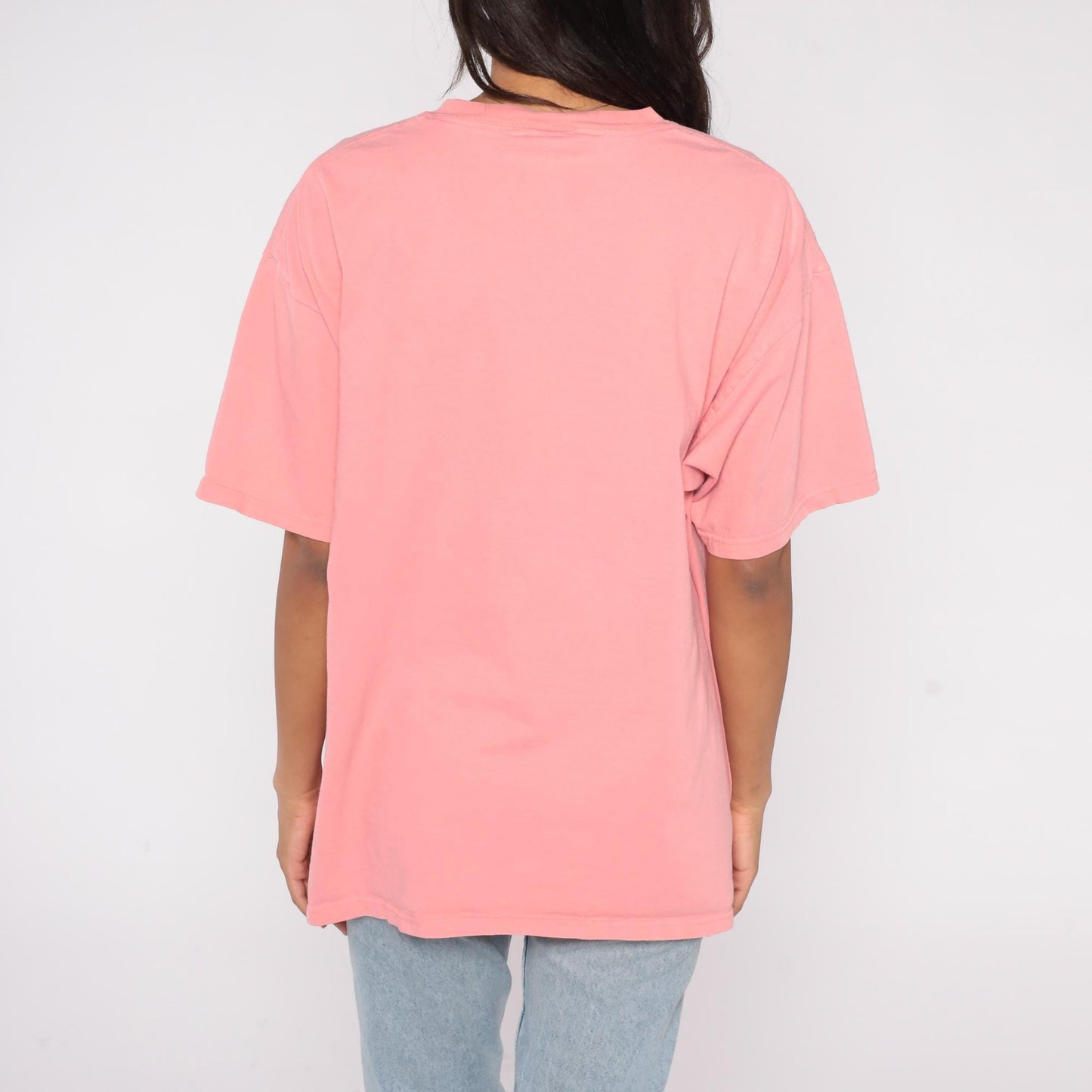 90s Arizona Desert Cactus T-Shirt Anvil Coral Pink Cotton Plus Size XXL