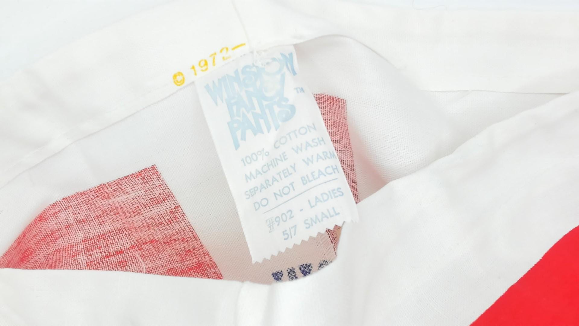 70s Winston Cigarettes Bell Bottom Pants High Waisted Drawstring Small S