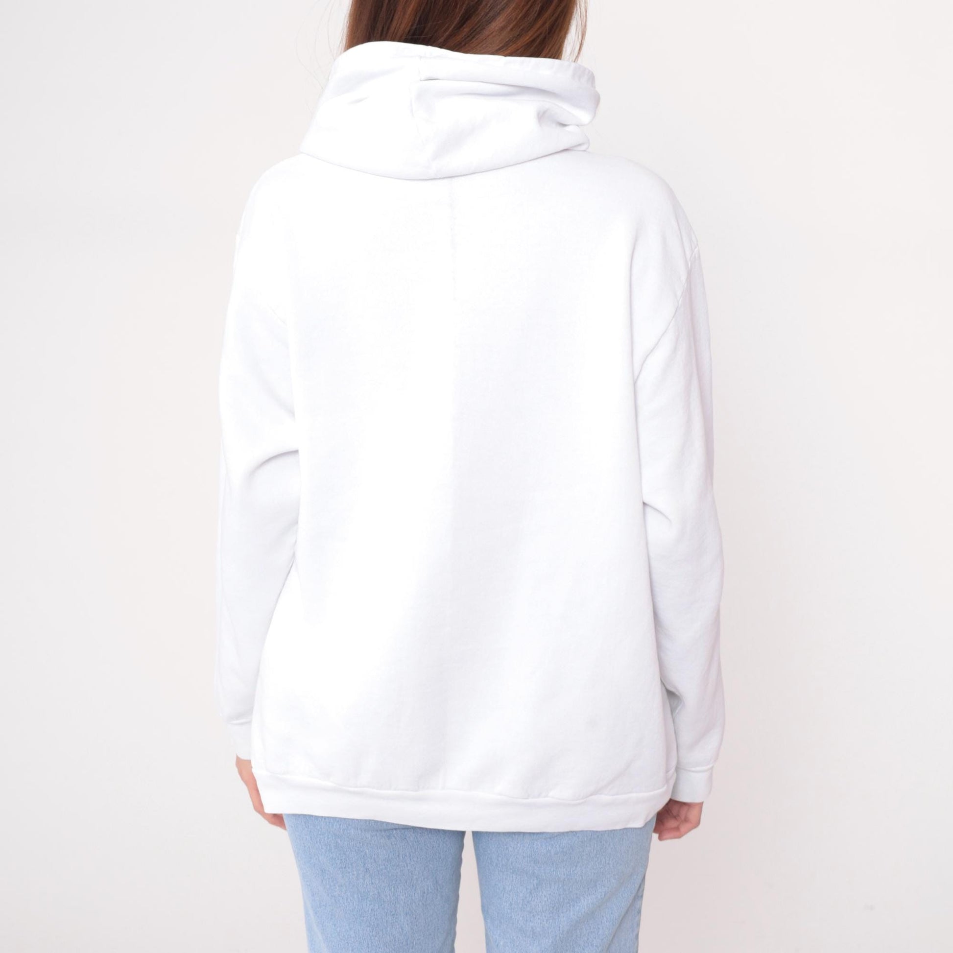 90s Reno National Championship Air Races Hoodie White Graphic Plus Size XXL