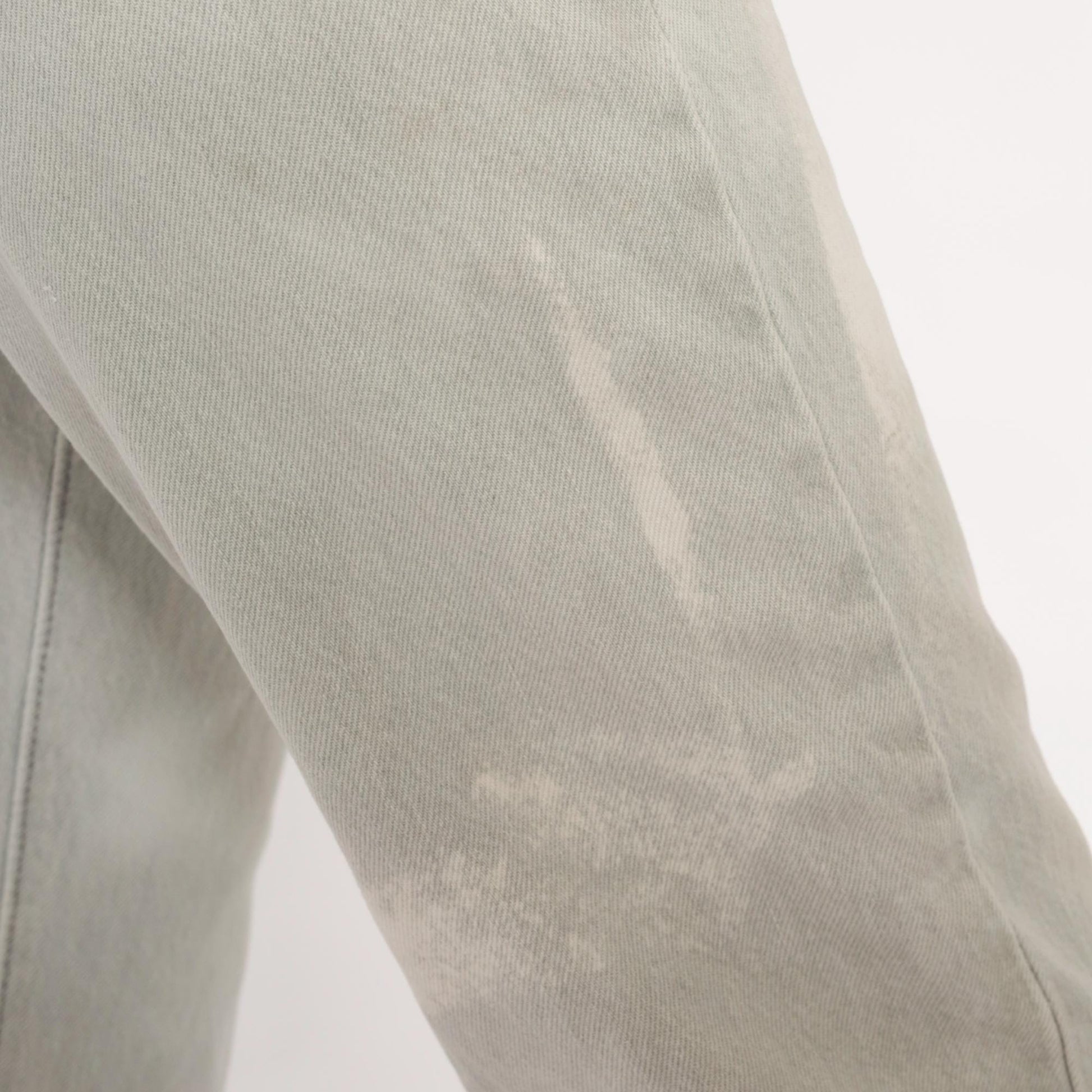 Levi's 501 2000s Light Grey Straight Leg High Rise Jeans W30