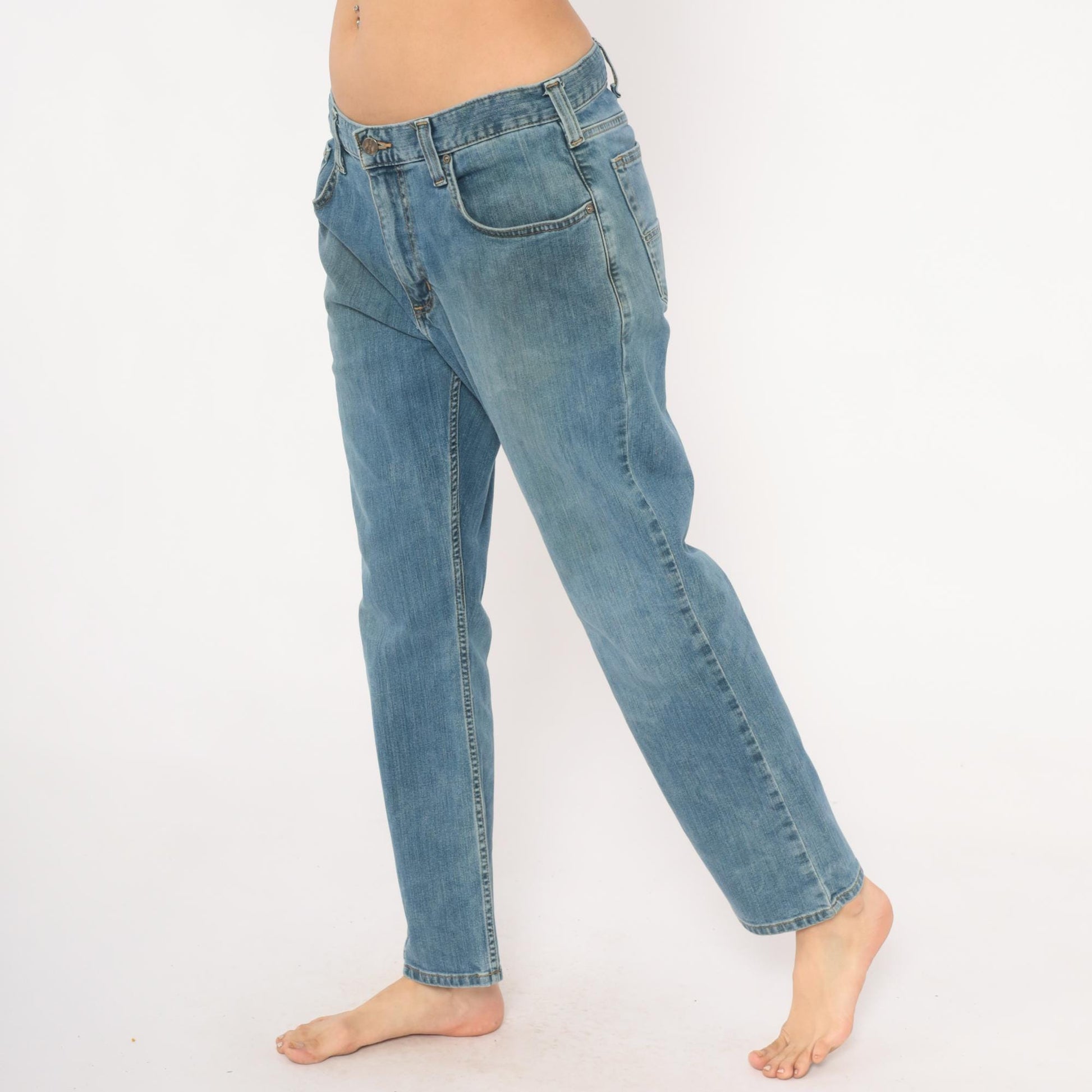 Carhartt Jeans 2000s Light Wash Straight Leg Five Pocket Denim 34 x 28