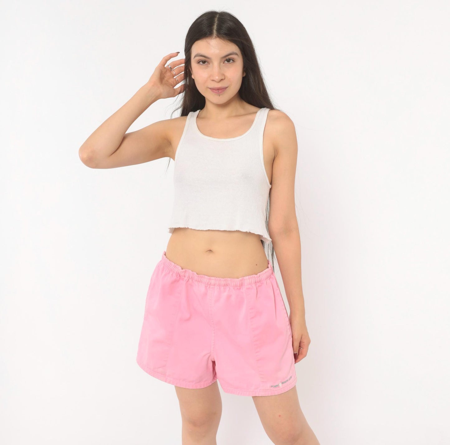 90s Crazy Shirt Poipu Beach Club Pink Cotton Shorts Large L