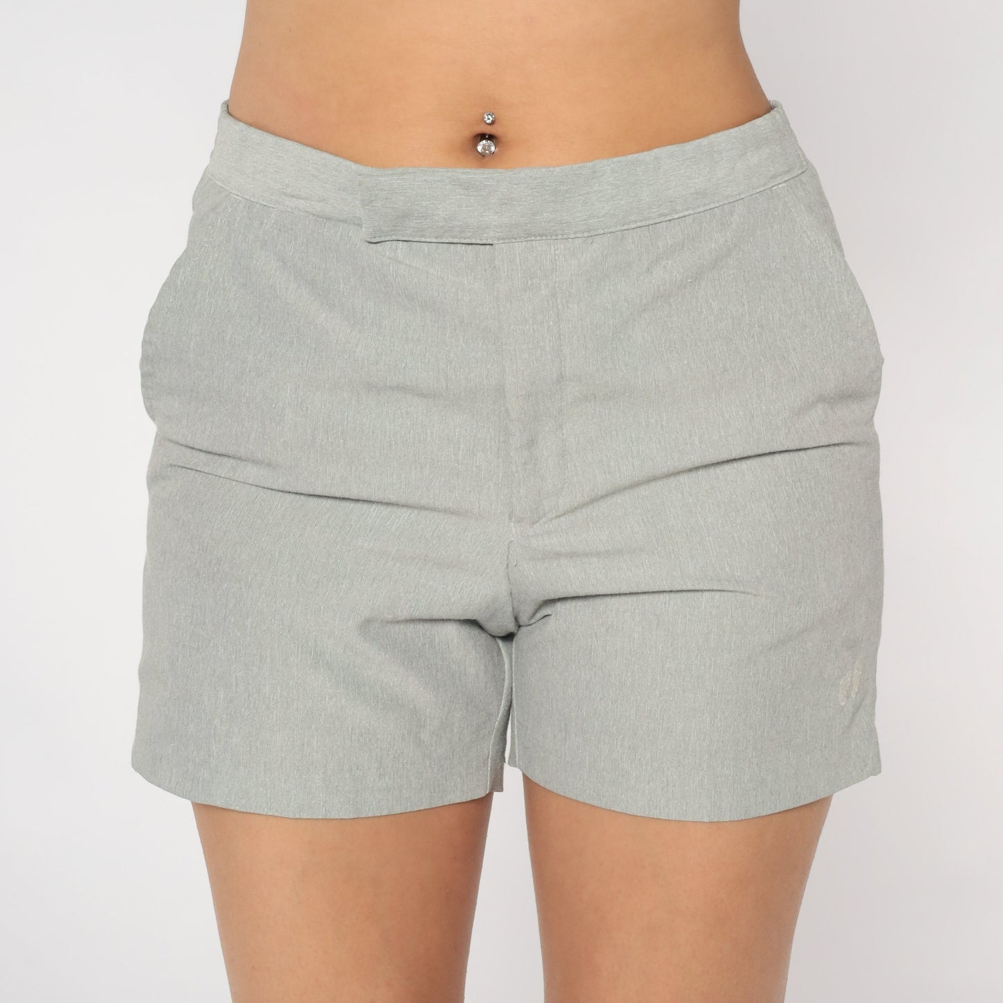 80s Hang Ten Grey Shorts High Waist Surf Small