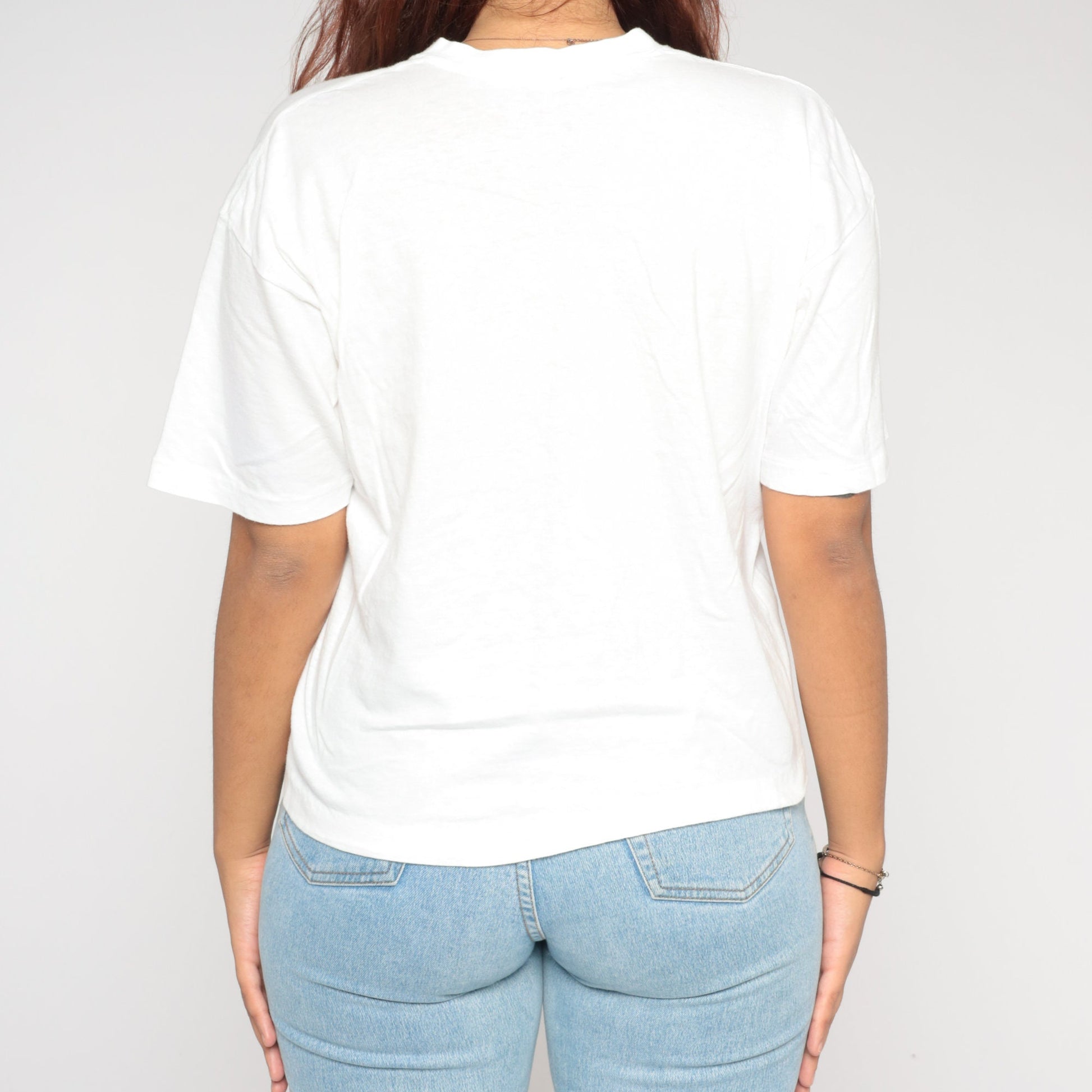 80s Provincetown Cocktail Club Massachusetts Graphic Tee White Cotton Large