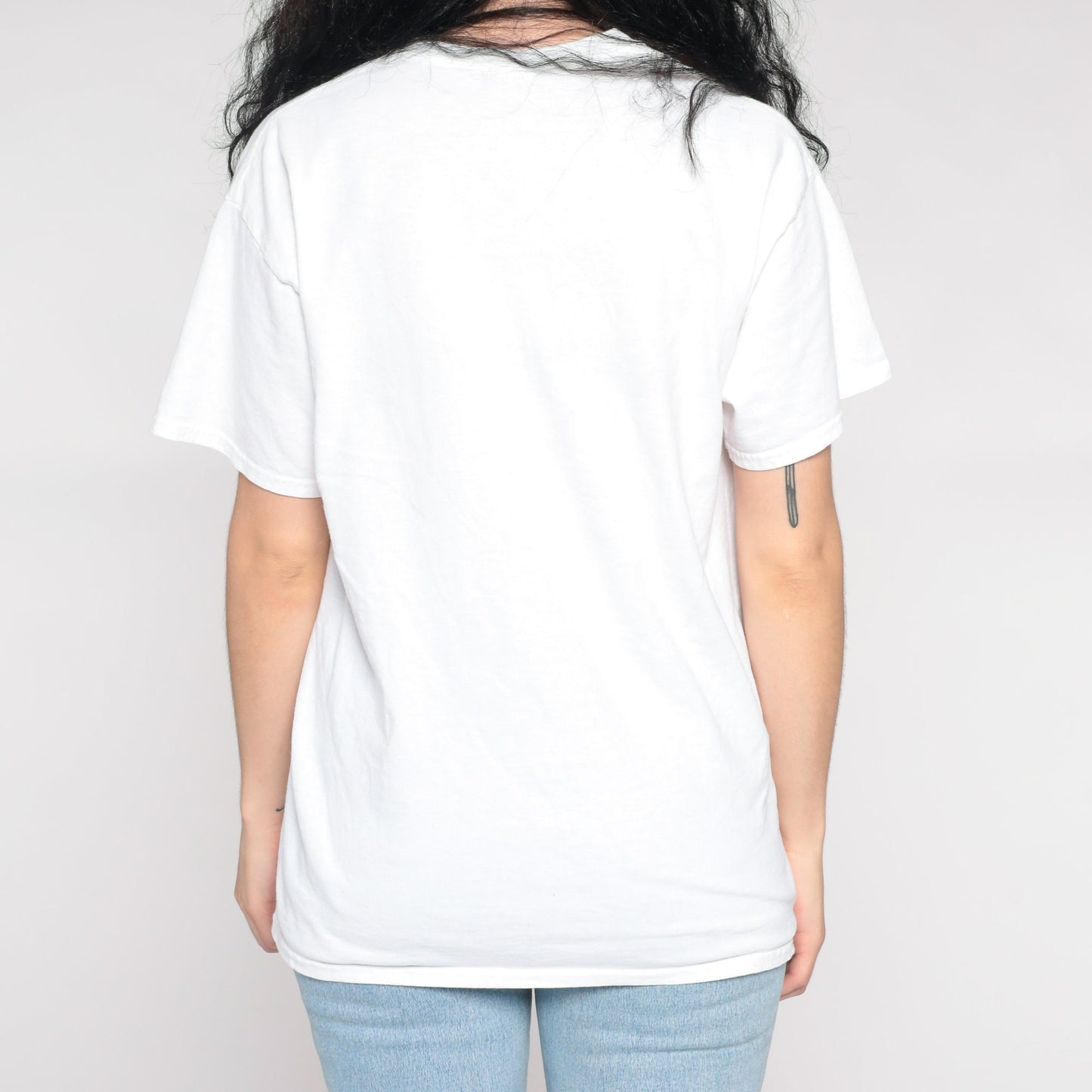 00s California Duck Graphic T-Shirt I'm The Boss White Medium