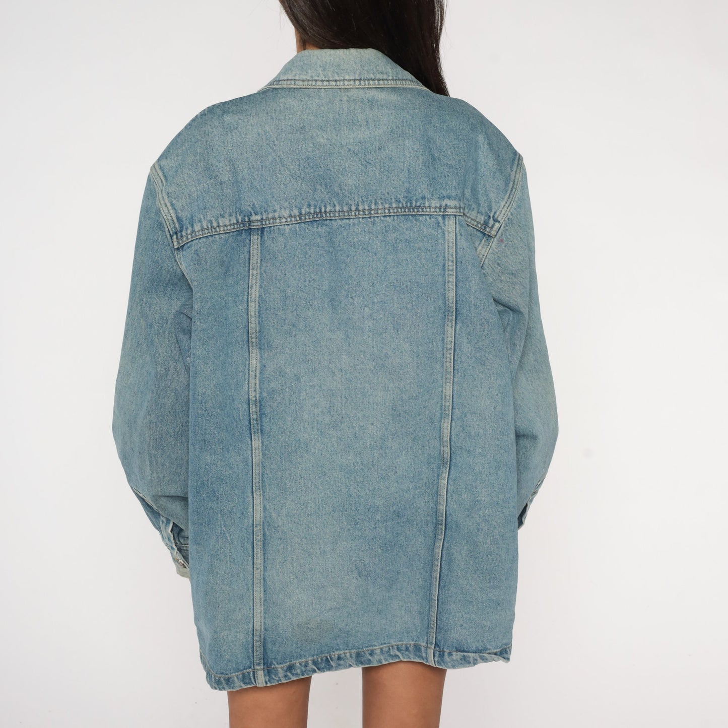 90s Bugle Boy Blue Denim Jacket Men's Extra Large XL