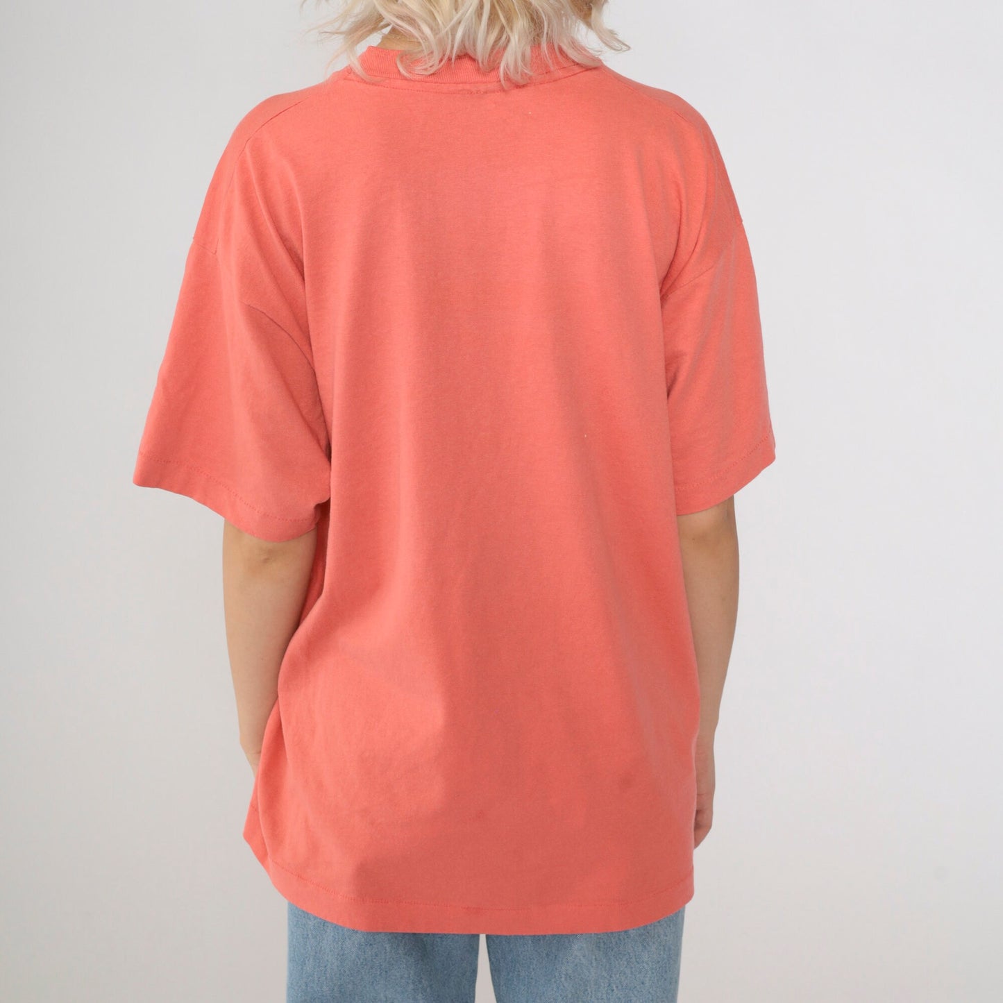 1994 Carlisle in the Fall Classic Car Graphic T-Shirt Coral Extra Large