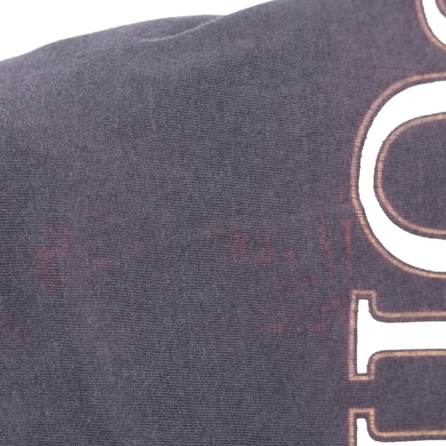90s West Point Military Academy Black Mock Neck Graphic Tee Medium