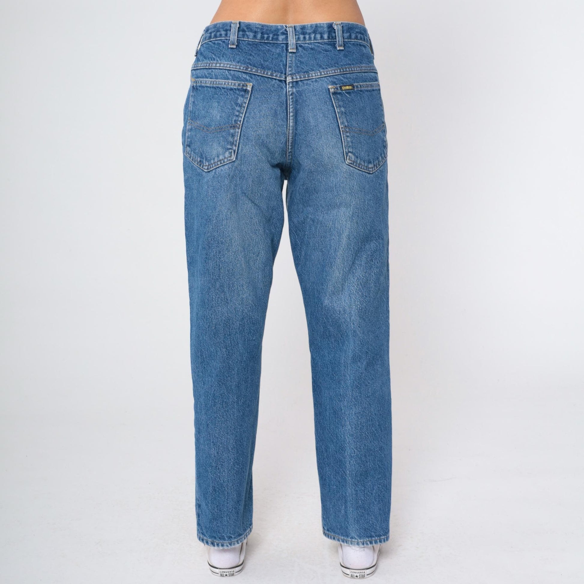 90s OshKosh Straight Leg Jeans High Rise Blue Denim Medium
