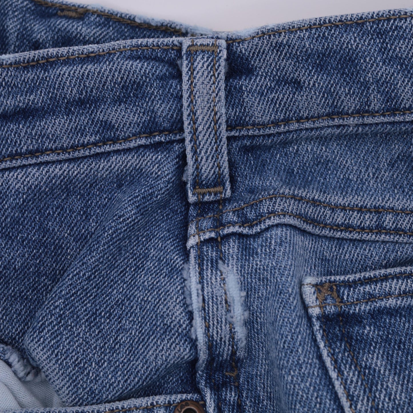 90s Lee High Waist Straight Leg Mom Jeans Blue Denim Small
