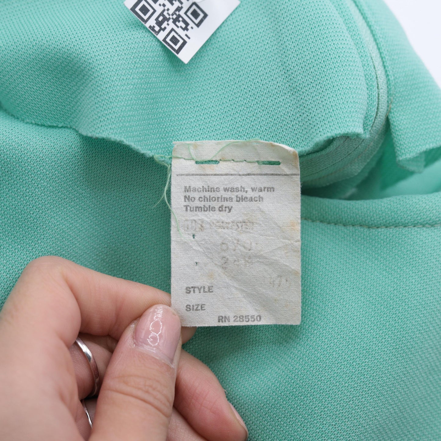 1970s Mint Green Shift Mini Dress Short Sleeve Belt XXL