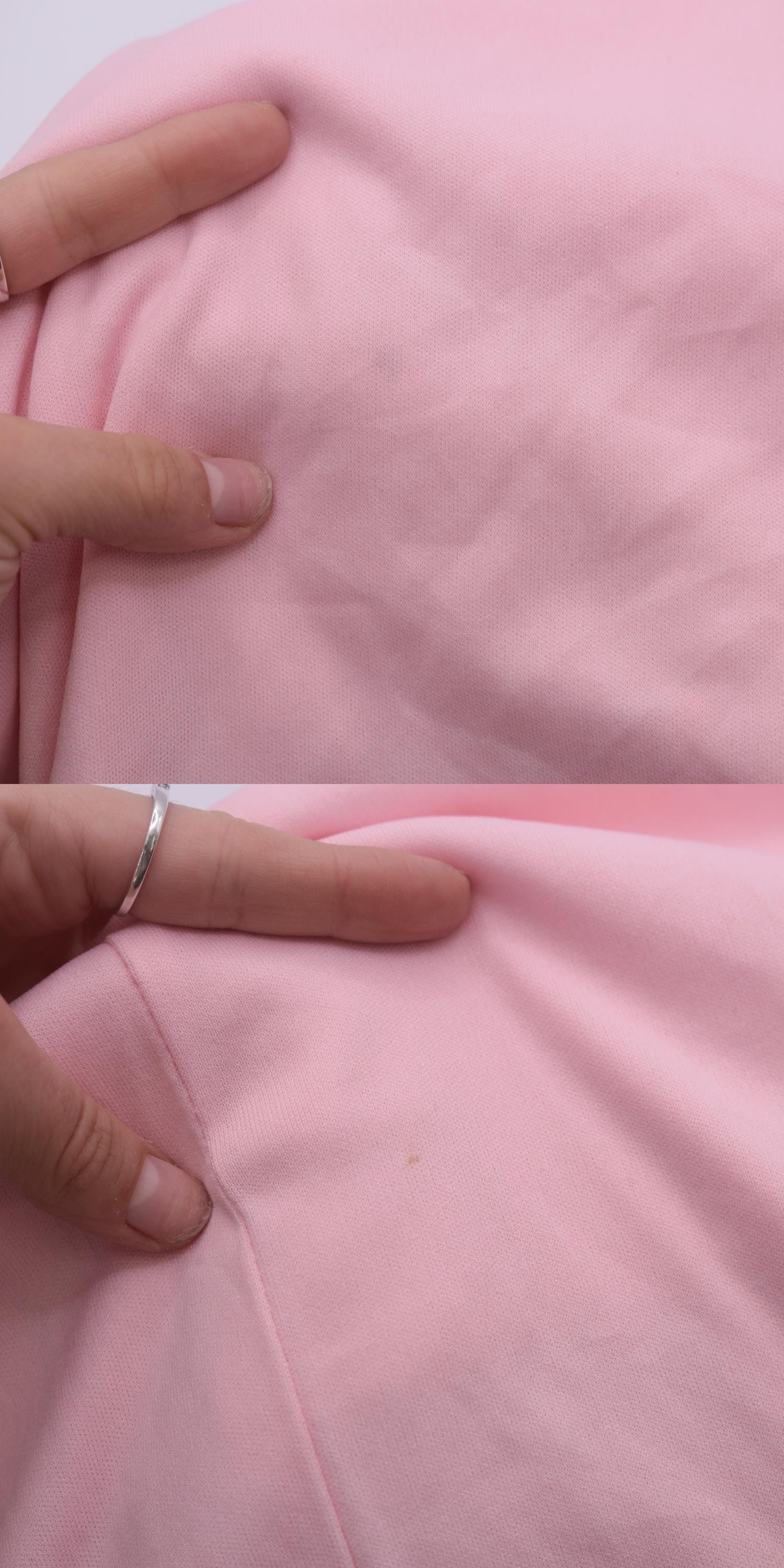 70s Baby Pink Maxi Sundress Smocked High Waist Spaghetti Strap Extra Small
