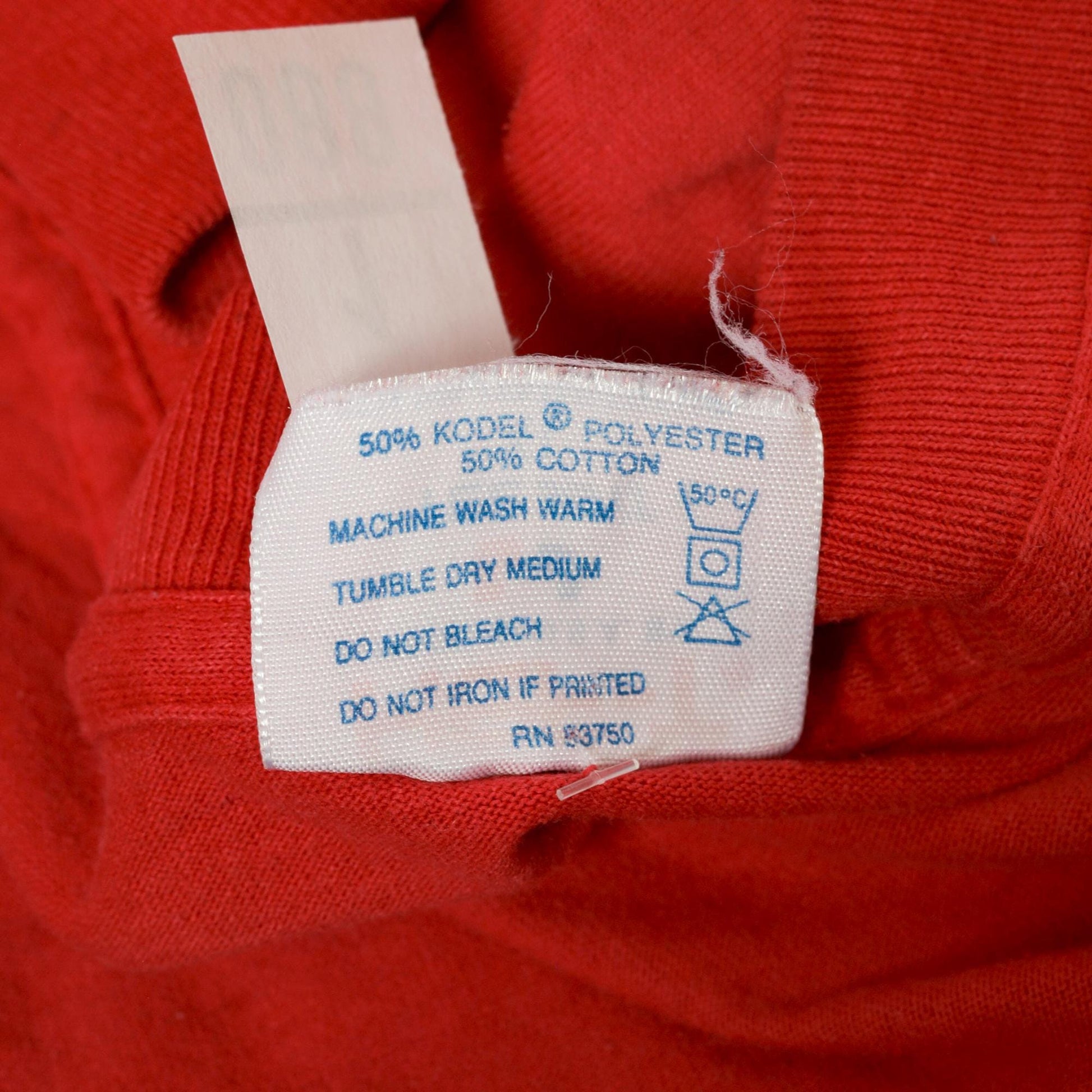 90s Mississippi Fishing Graphic T-Shirt Red Crewneck Large