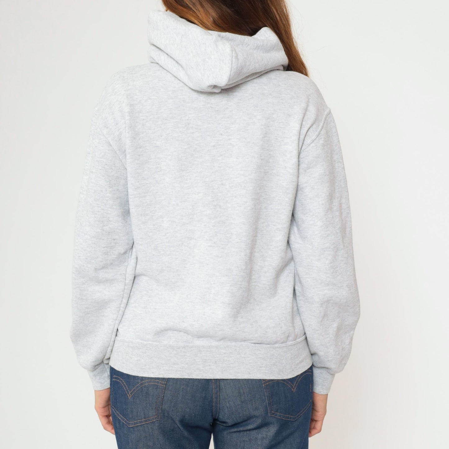 00s Rothenburg ob der Tauber Germany Hoodie Sweatshirt Grey Graphic Small