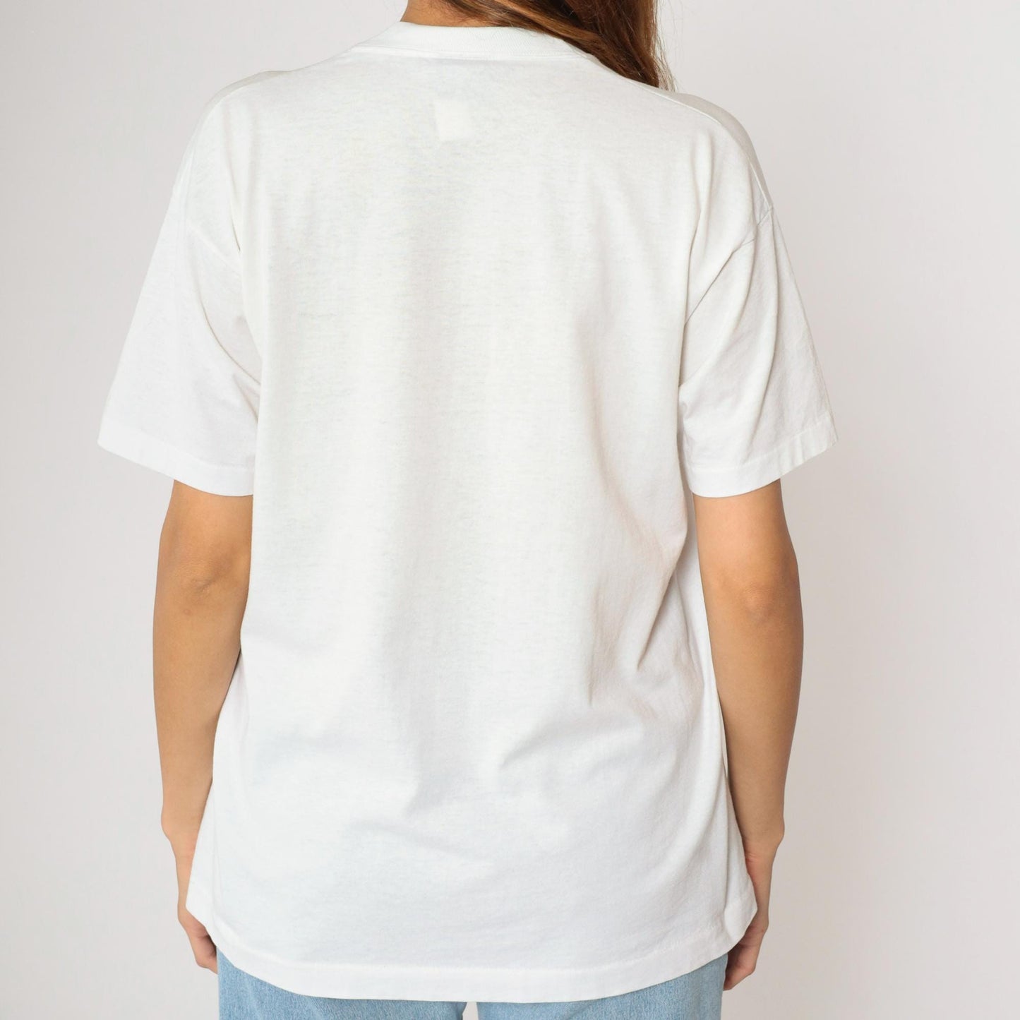 90s Praise the Lord Sparta Congregational UCC Graphic T-Shirt White Large L