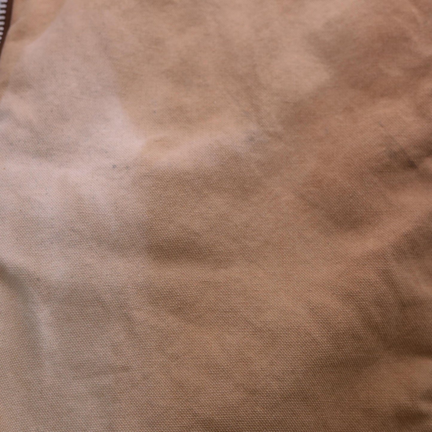 90s Key Imperial Canvas Workwear Overalls Tan Quilted Lining Extra Large