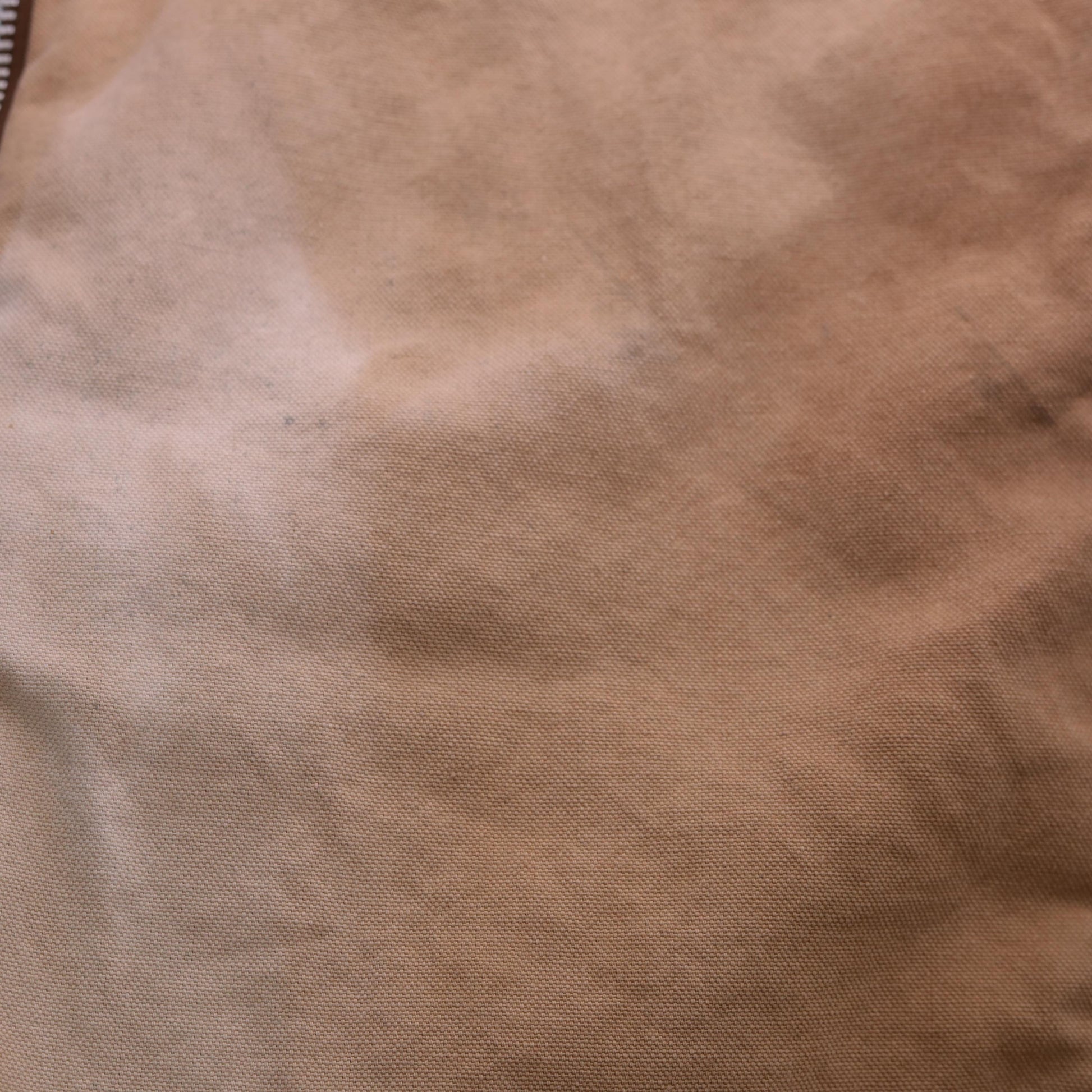 90s Key Imperial Canvas Workwear Overalls Tan Quilted Lining Extra Large