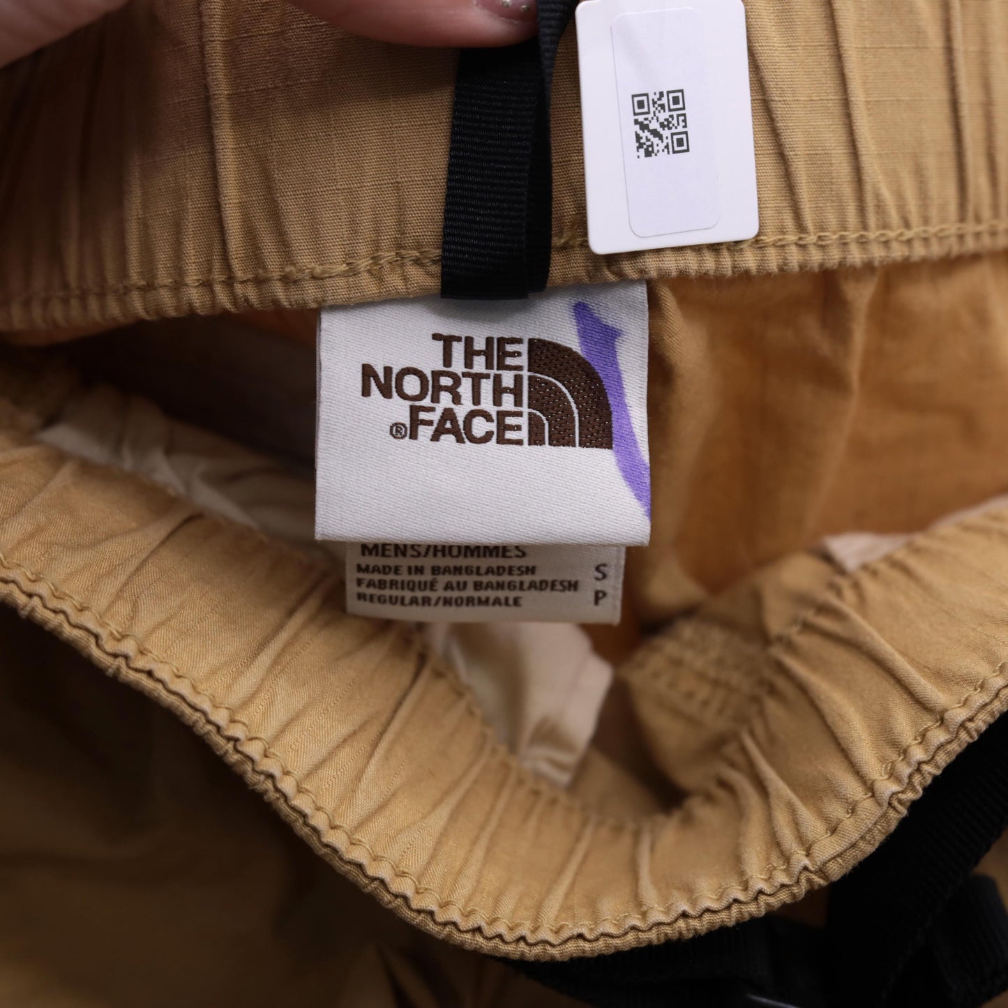 The North Face Cargo Shorts Tan Ripstop High Waisted Men's Small