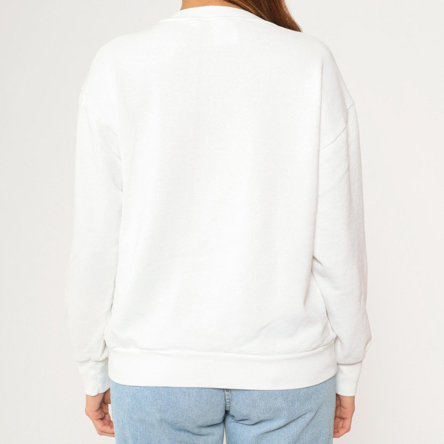 90s Christian Bible Sweatshirt When All Else Fails White Crewneck Large L