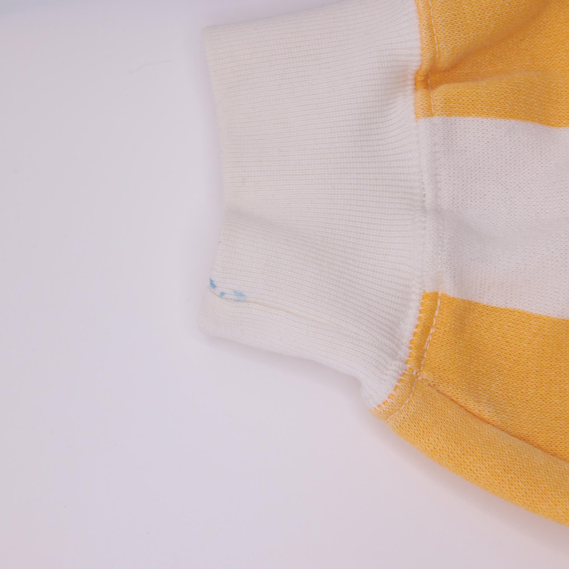 90s Sam Houston State Sweatshirt Yellow White Striped Crewneck Large L
