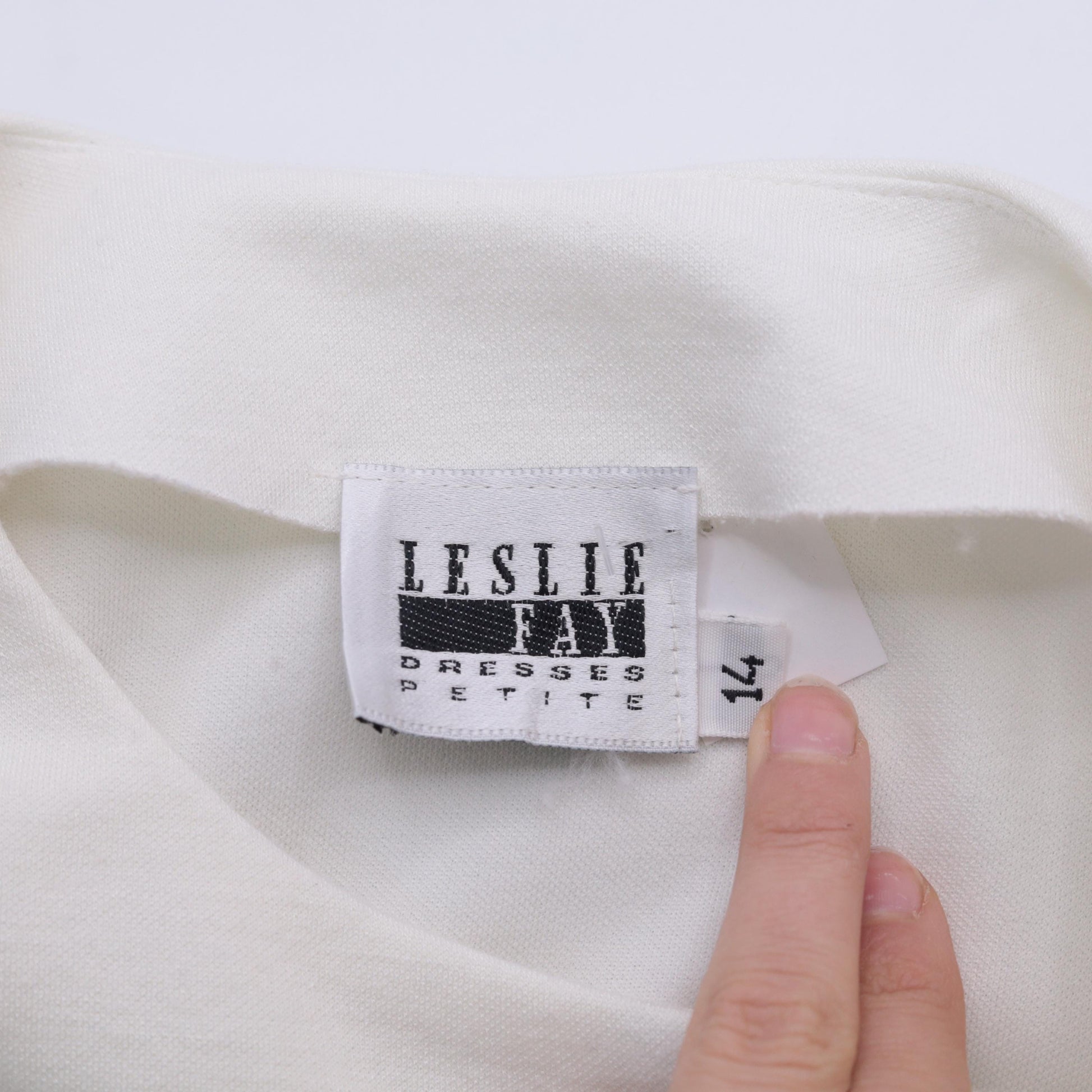 80s Leslie Fay Two-Tone Button-Up Midi Shirtdress Blue White Medium