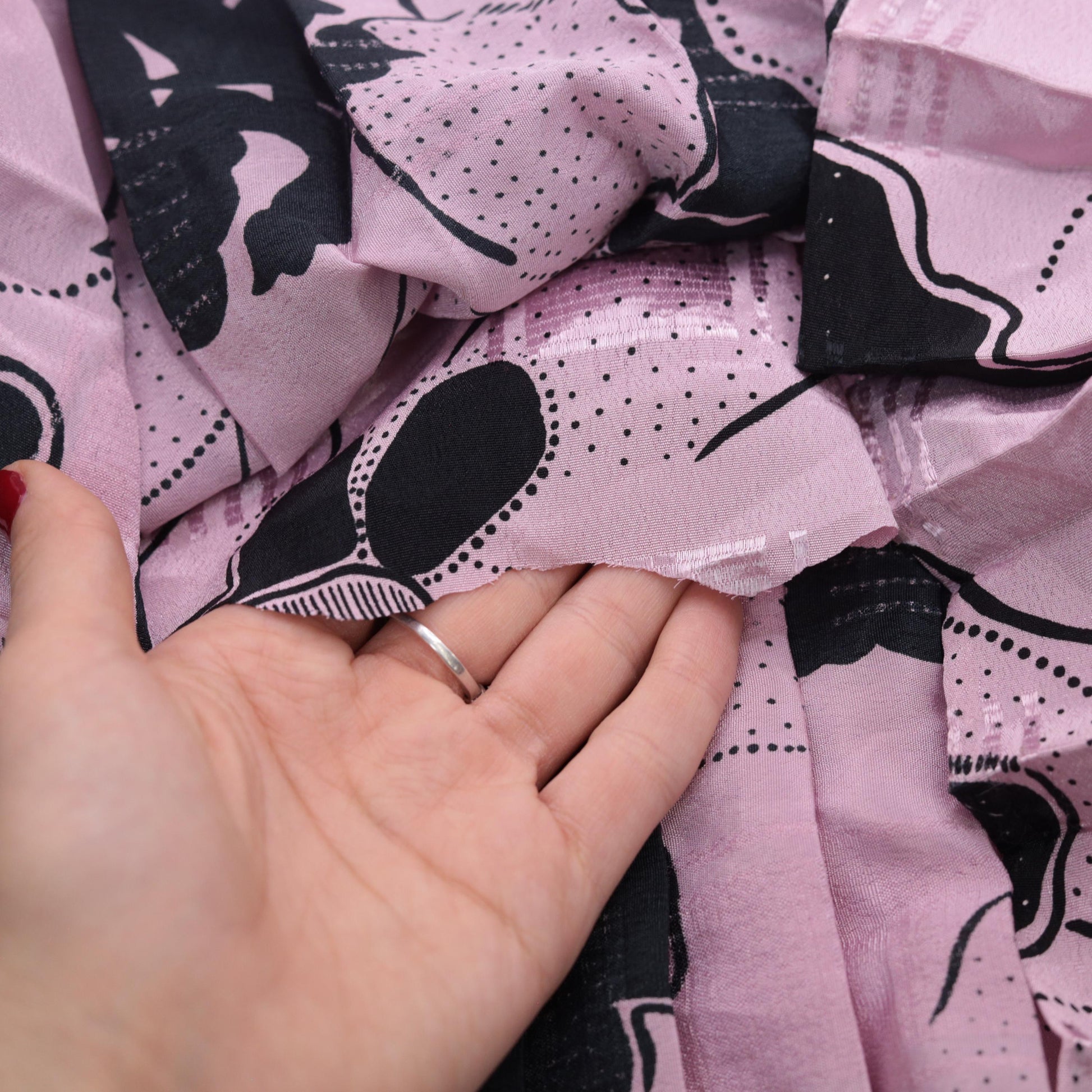 80s Pink Floral Micro Mini Dress Puff Sleeve Drop Waist Petite Small