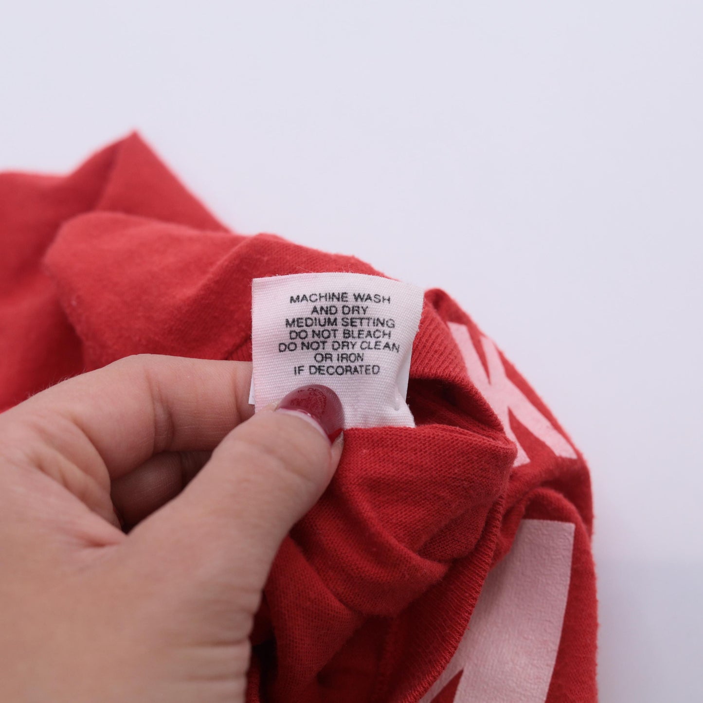 80s Bitterlake Basketball Graphic T-Shirt Red Single Stitch Number 14 XXS