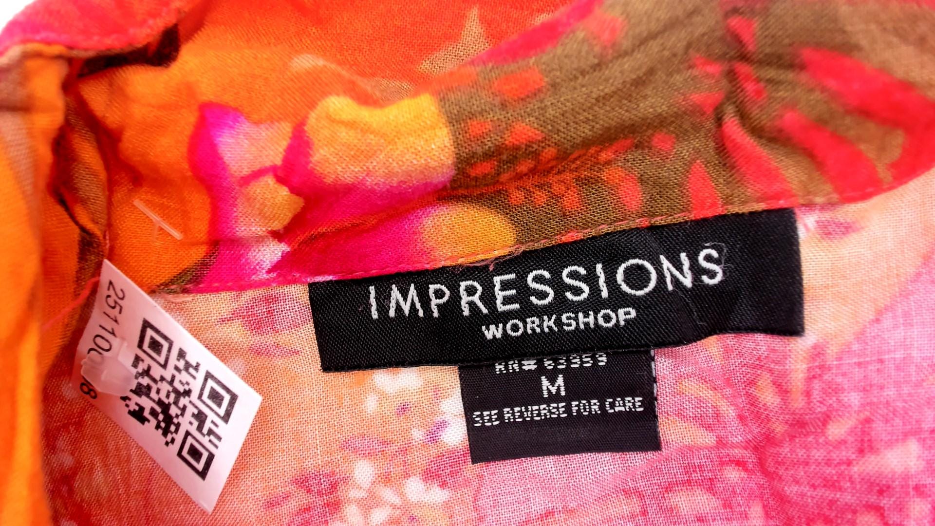 90s Impressions Tropical Floral Mini Dress Button Front Sleeveless Medium M