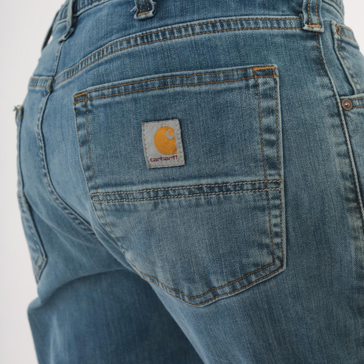 Carhartt Jeans 2000s Light Wash Straight Leg Five Pocket Denim 34 x 28