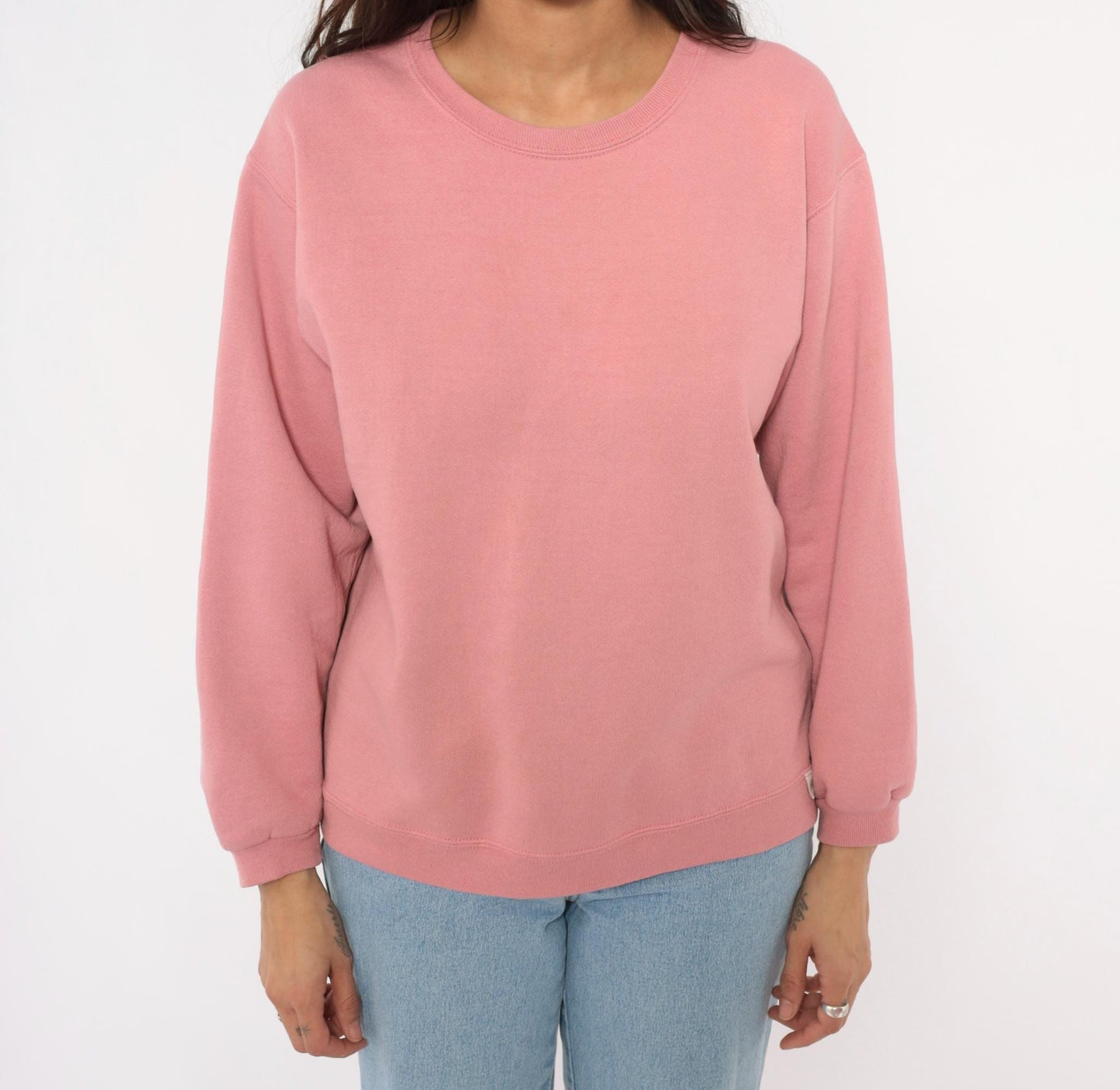 90s Russell Athletic Rose Pink Crewneck Sweatshirt Small S