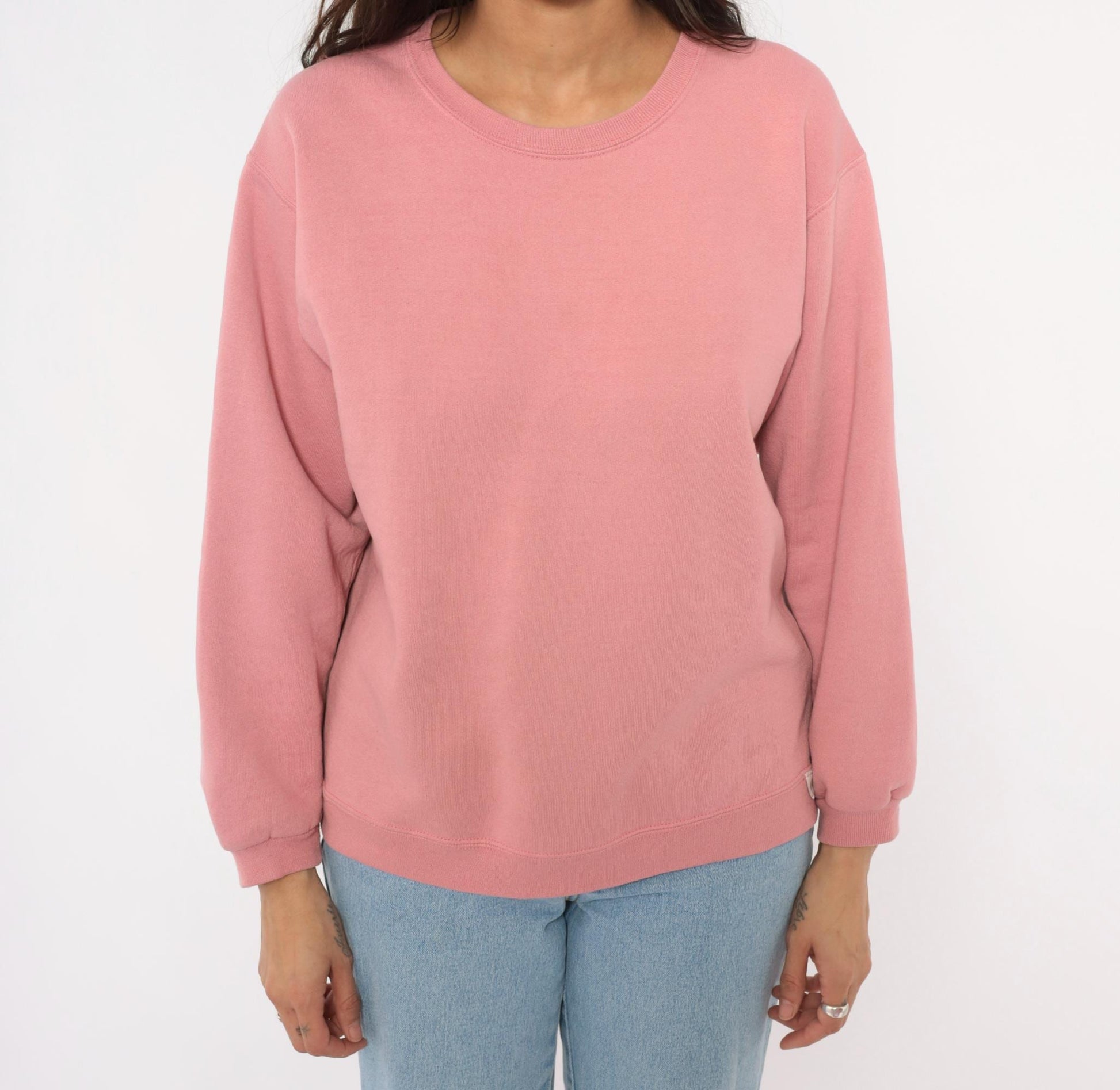 90s Russell Athletic Rose Pink Crewneck Sweatshirt Small S