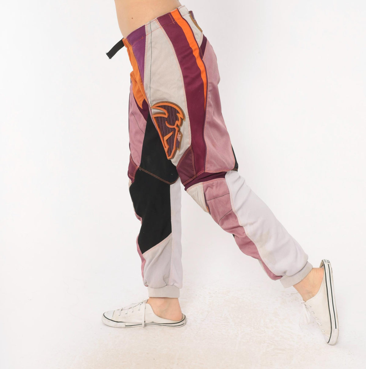Thor Motocross Pants 2000s Purple Orange Pink Color Block Racing Moto Small