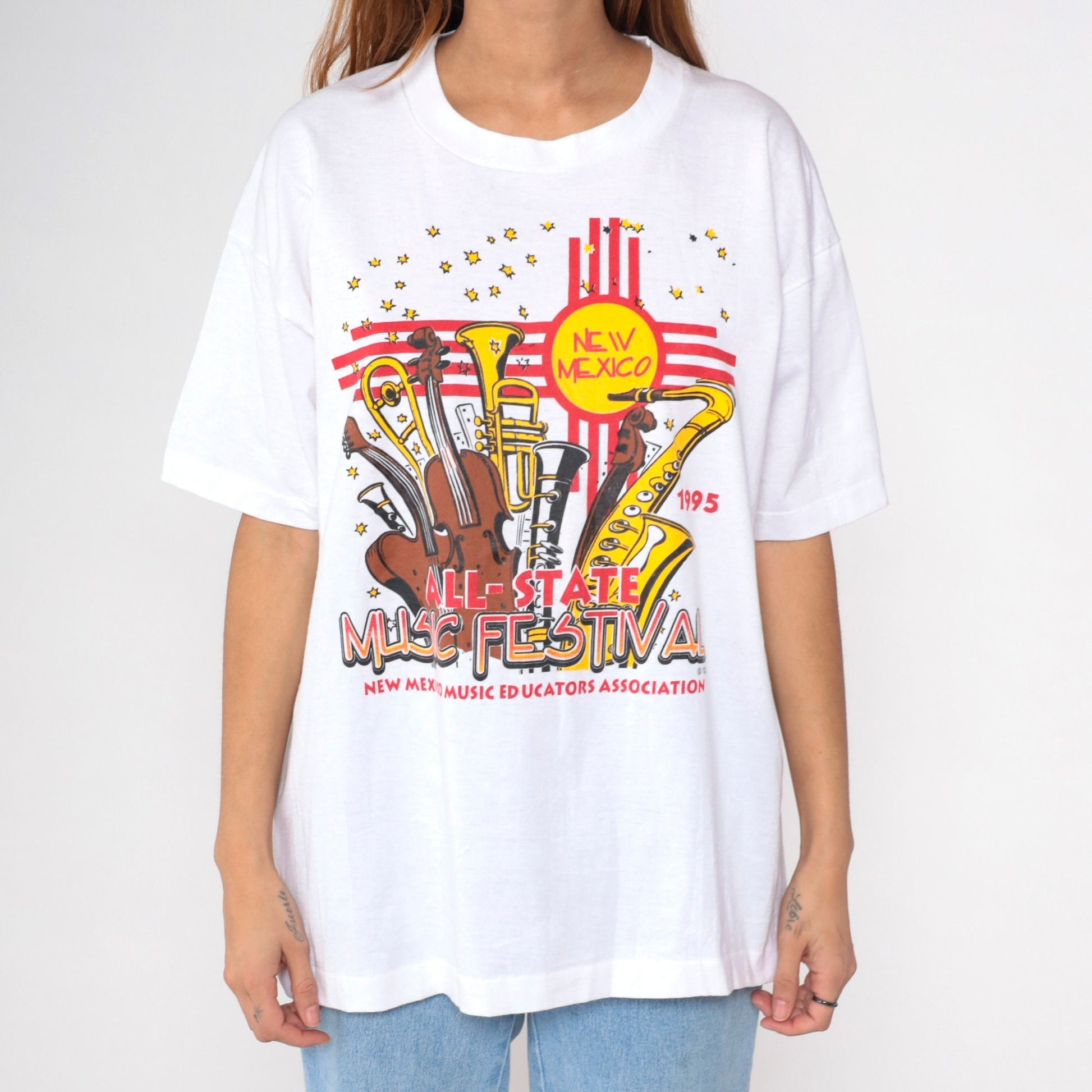 1995 All-State Music Festival New Mexico Graphic Tee Extra Large XL