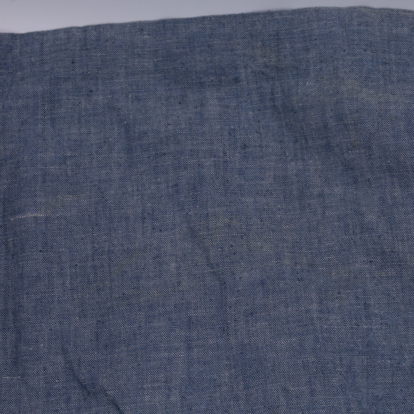 80s Blue Criss-Cross Wrap Midi Dress V-Neck Short Sleeve Small S