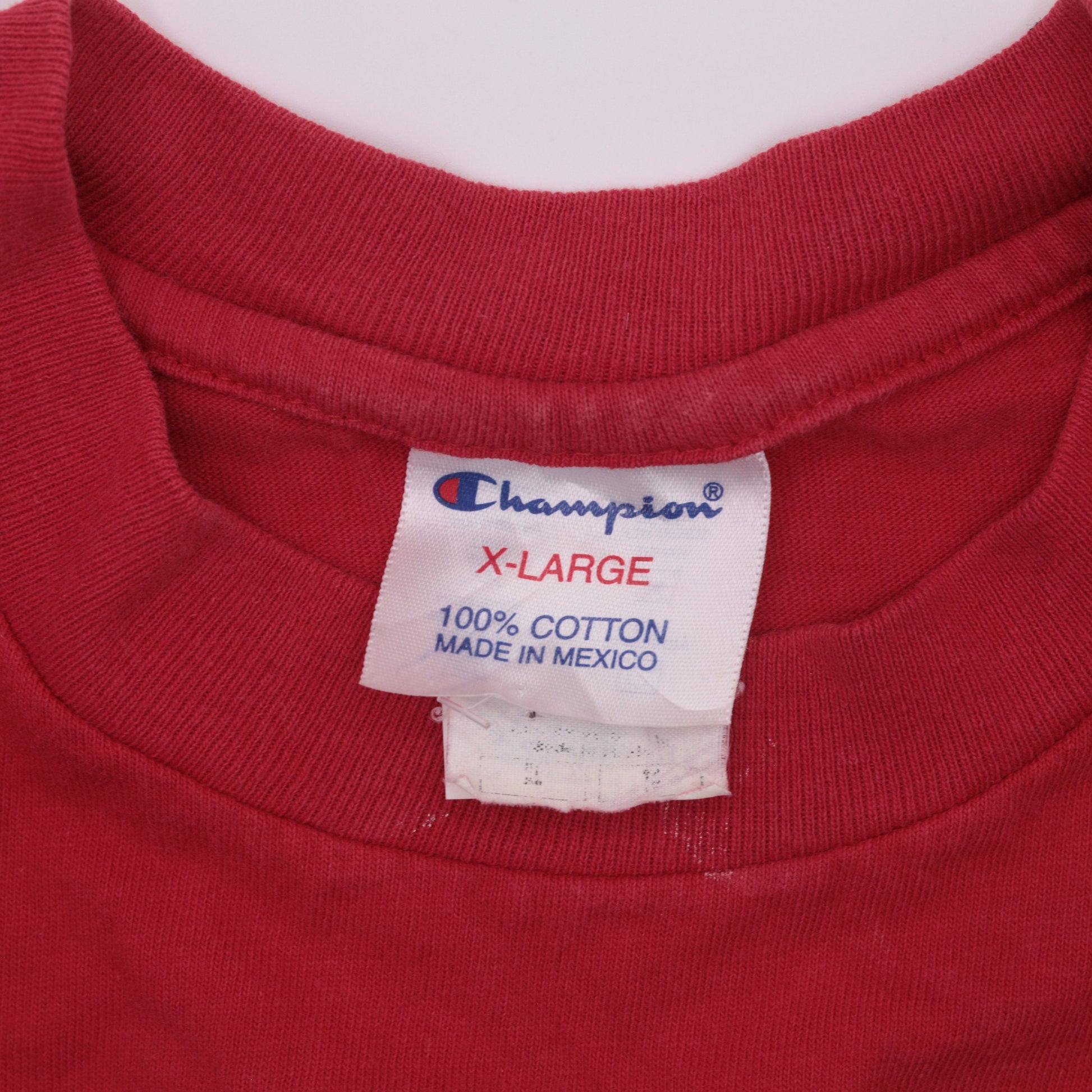90s Champion Wisconsin Badgers Graphic T-Shirt Red Cotton Extra Large