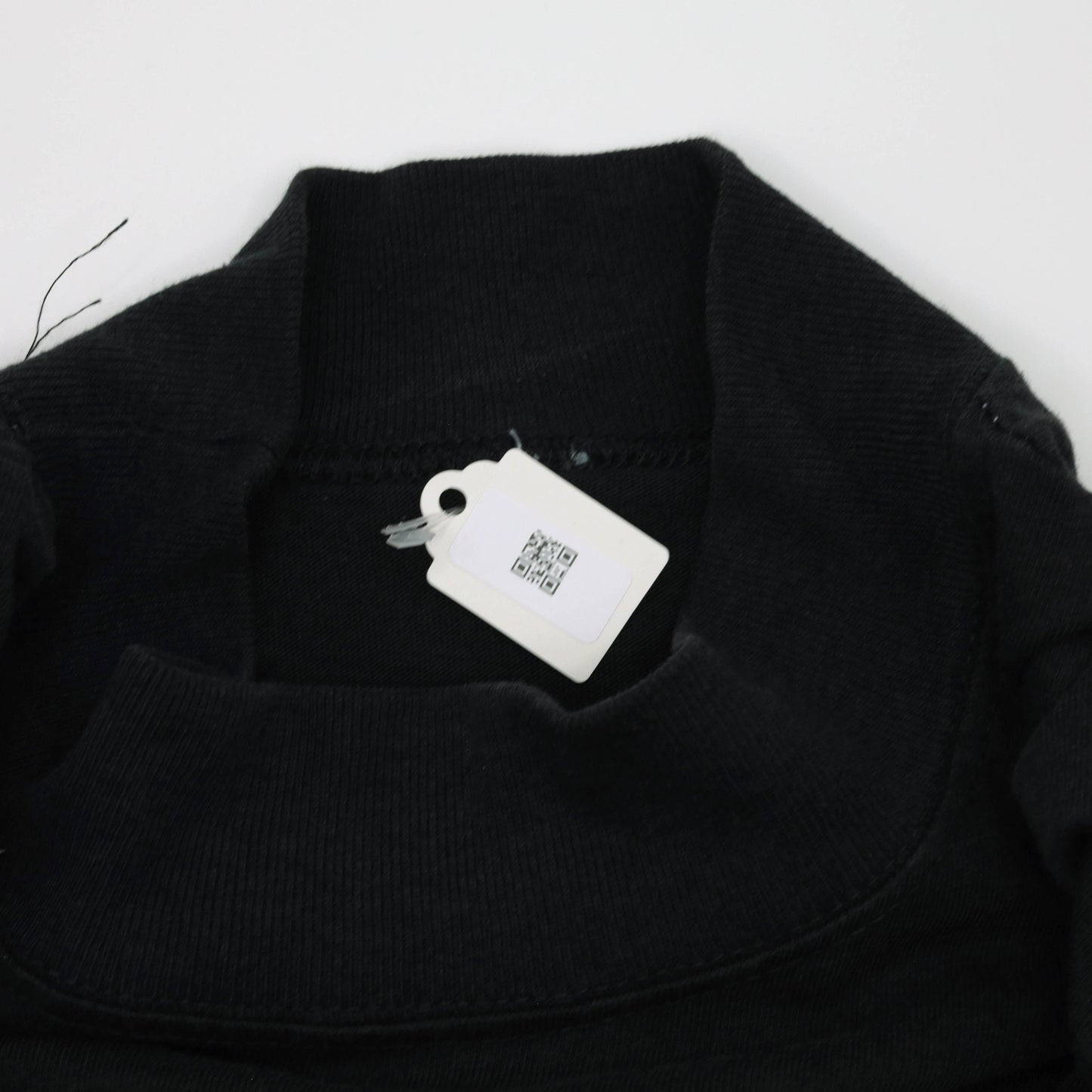 90s West Point Military Academy Black Mock Neck Graphic Tee Medium