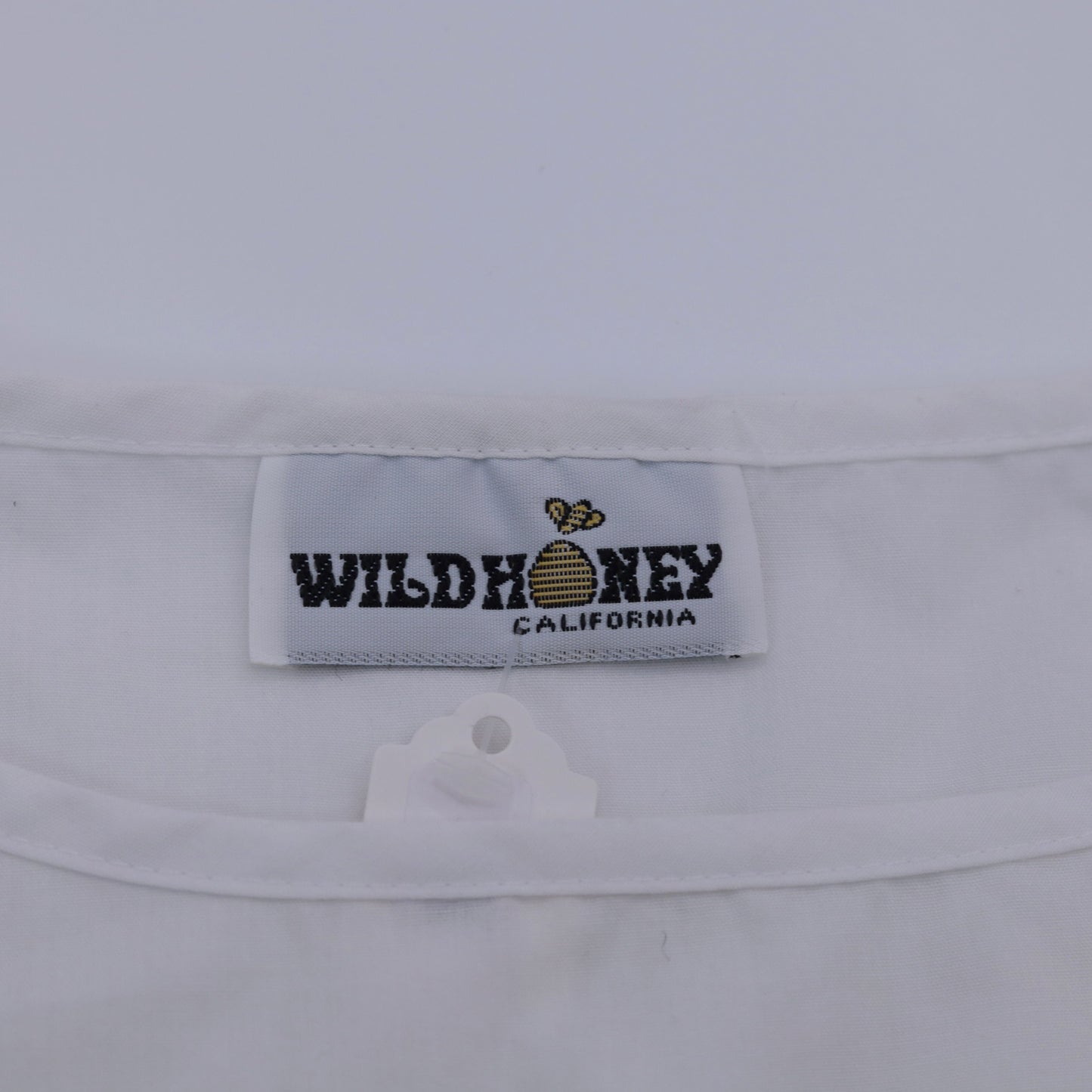 90s White Cap Sleeve Blouse Semi-Sheer Cotton Small